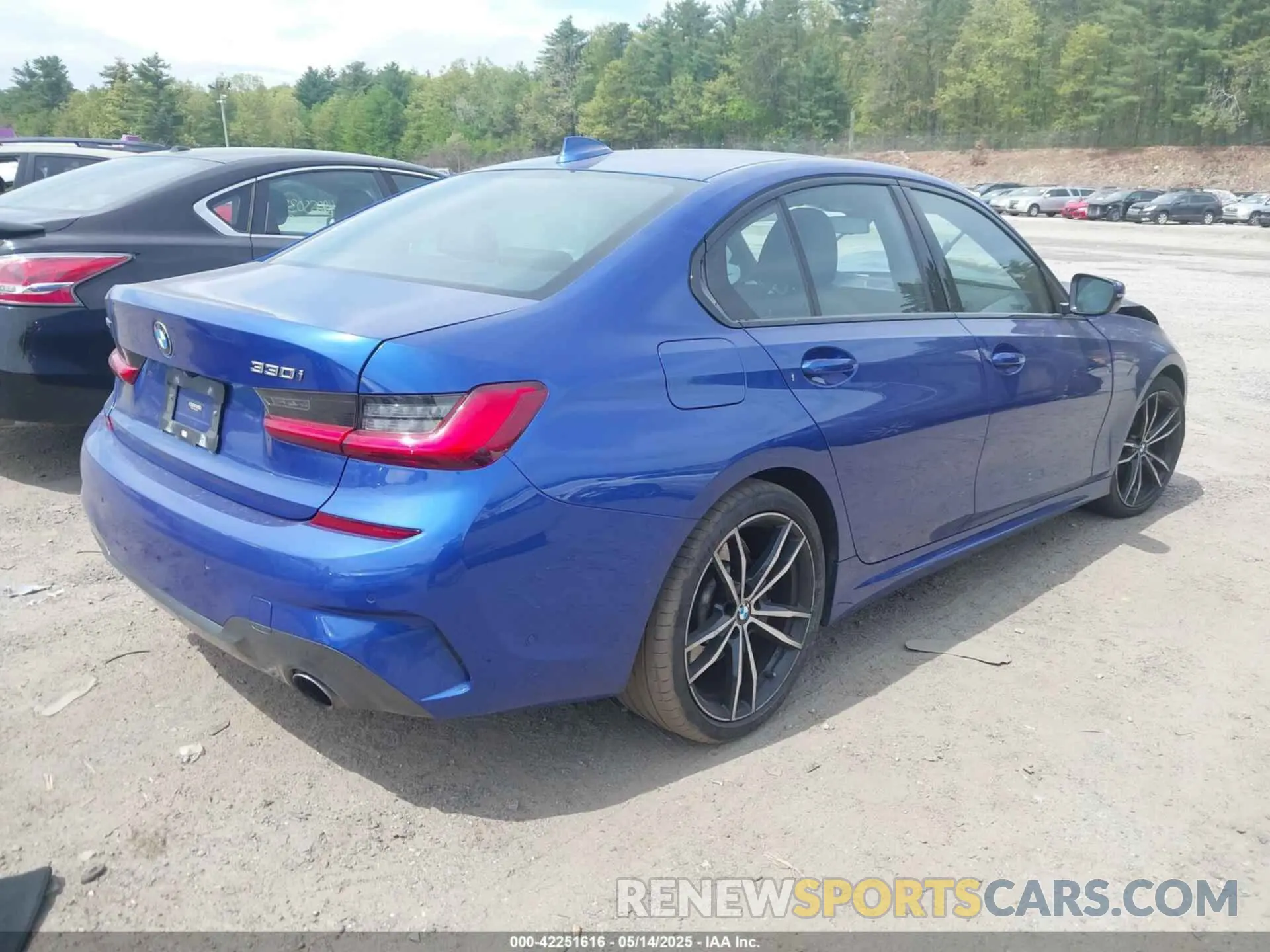4 fotografías del automóvil dañado WBA5R7C57KAJ81832 BMW 330I 2019