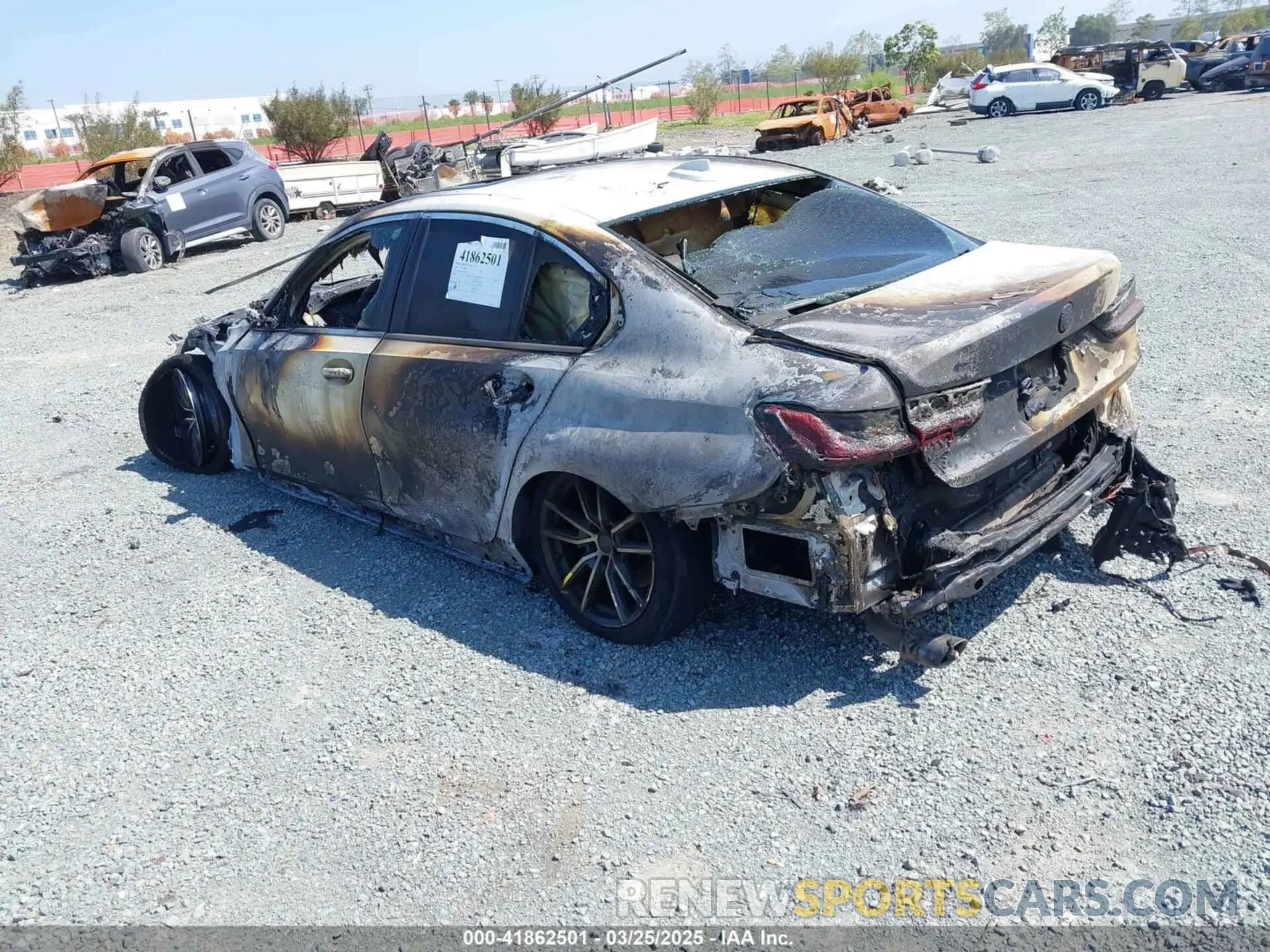 3 fotografías del automóvil dañado 3MW5R1J00L8B03958 BMW 330I 2020