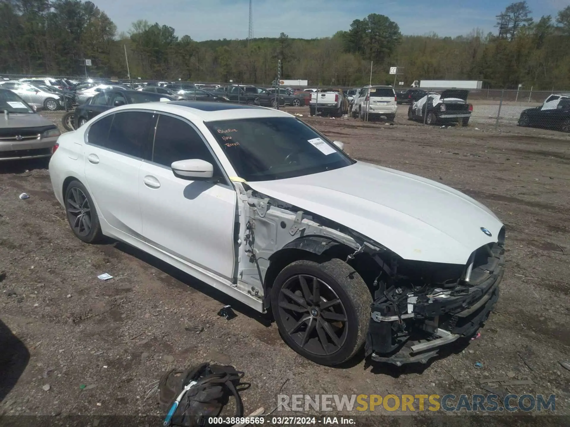 1 fotografías del automóvil dañado 3MW5R1J00L8B07721 BMW 330I 2020