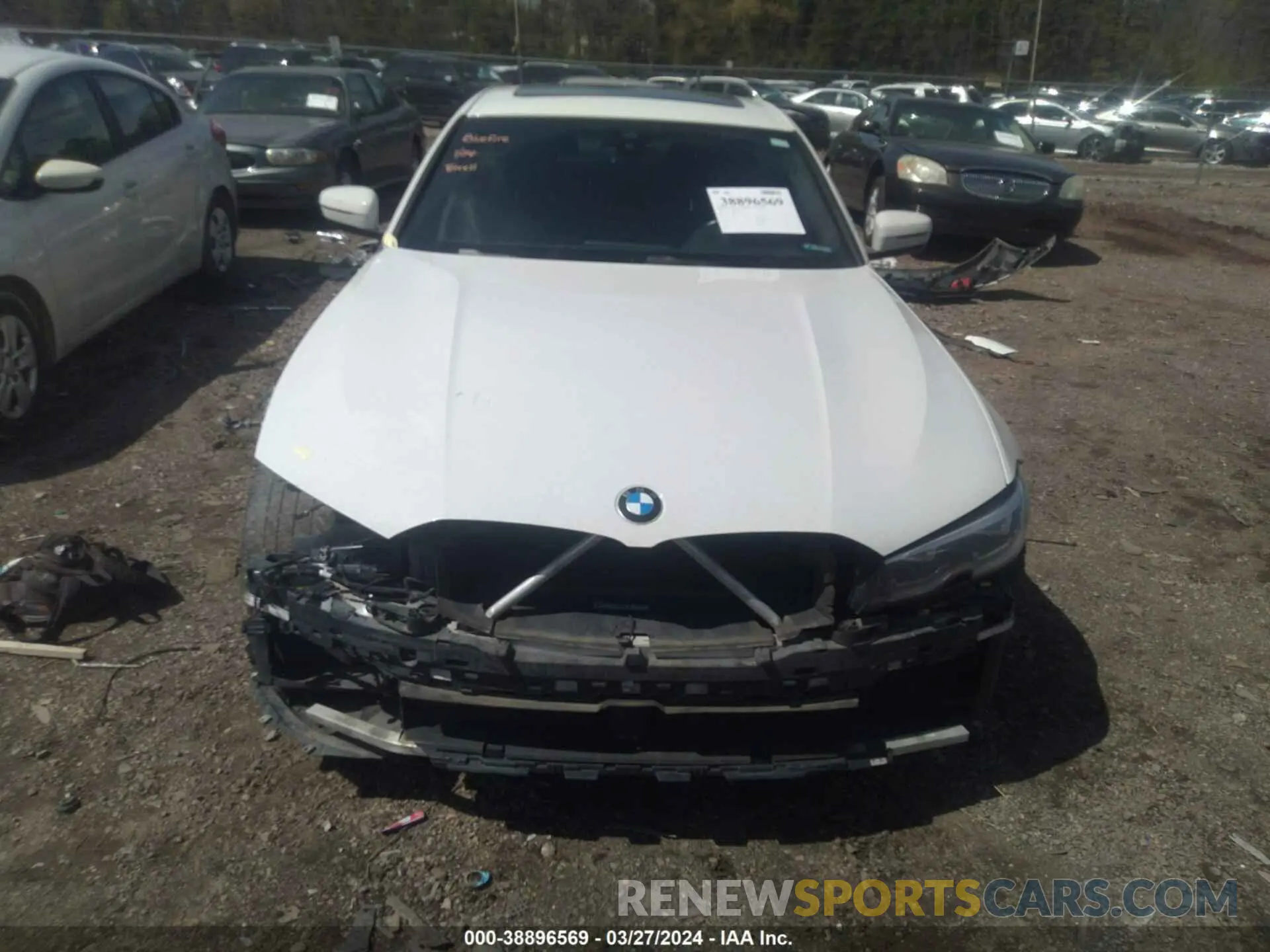 18 fotografías del automóvil dañado 3MW5R1J00L8B07721 BMW 330I 2020