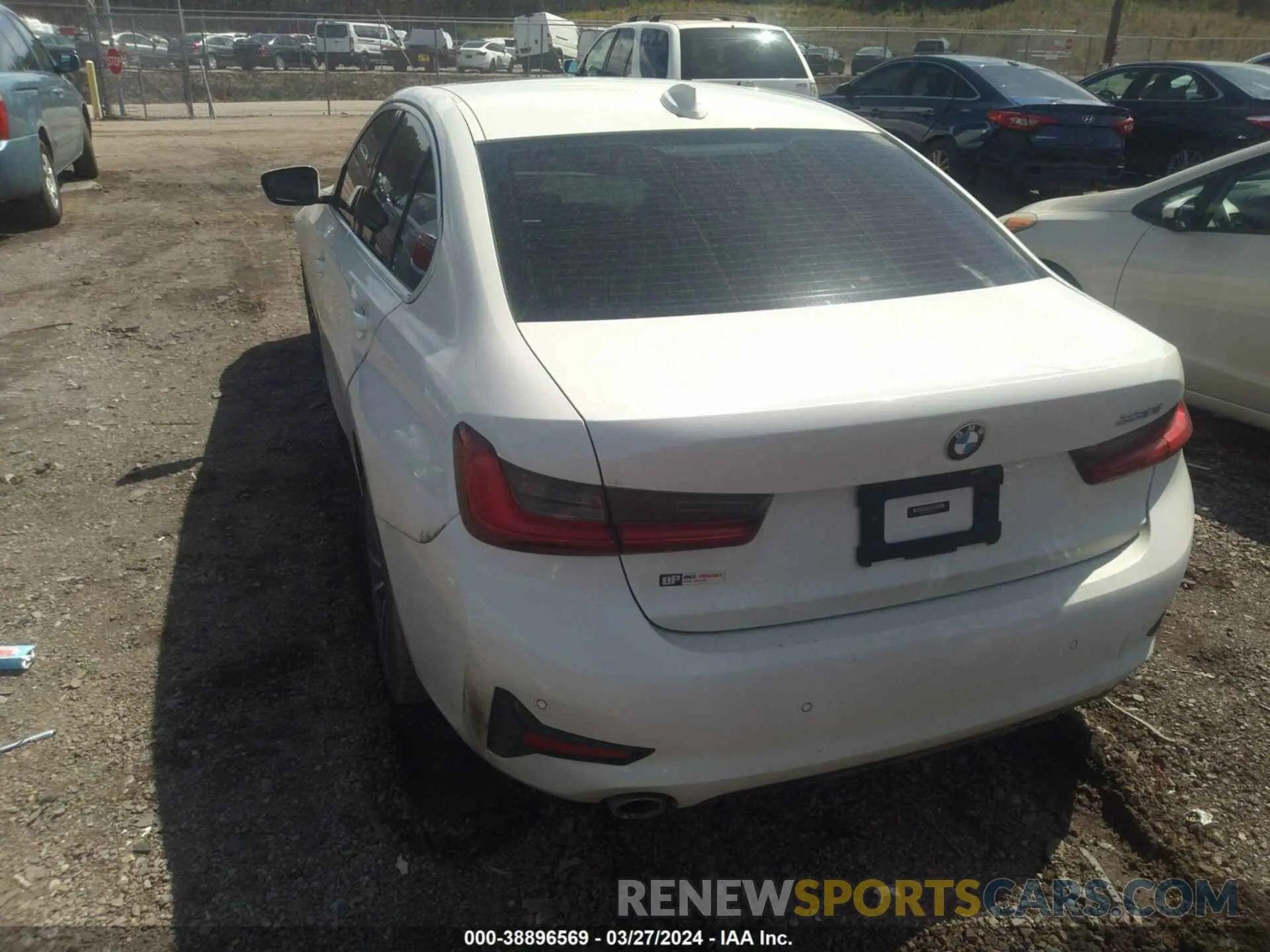 21 fotografías del automóvil dañado 3MW5R1J00L8B07721 BMW 330I 2020
