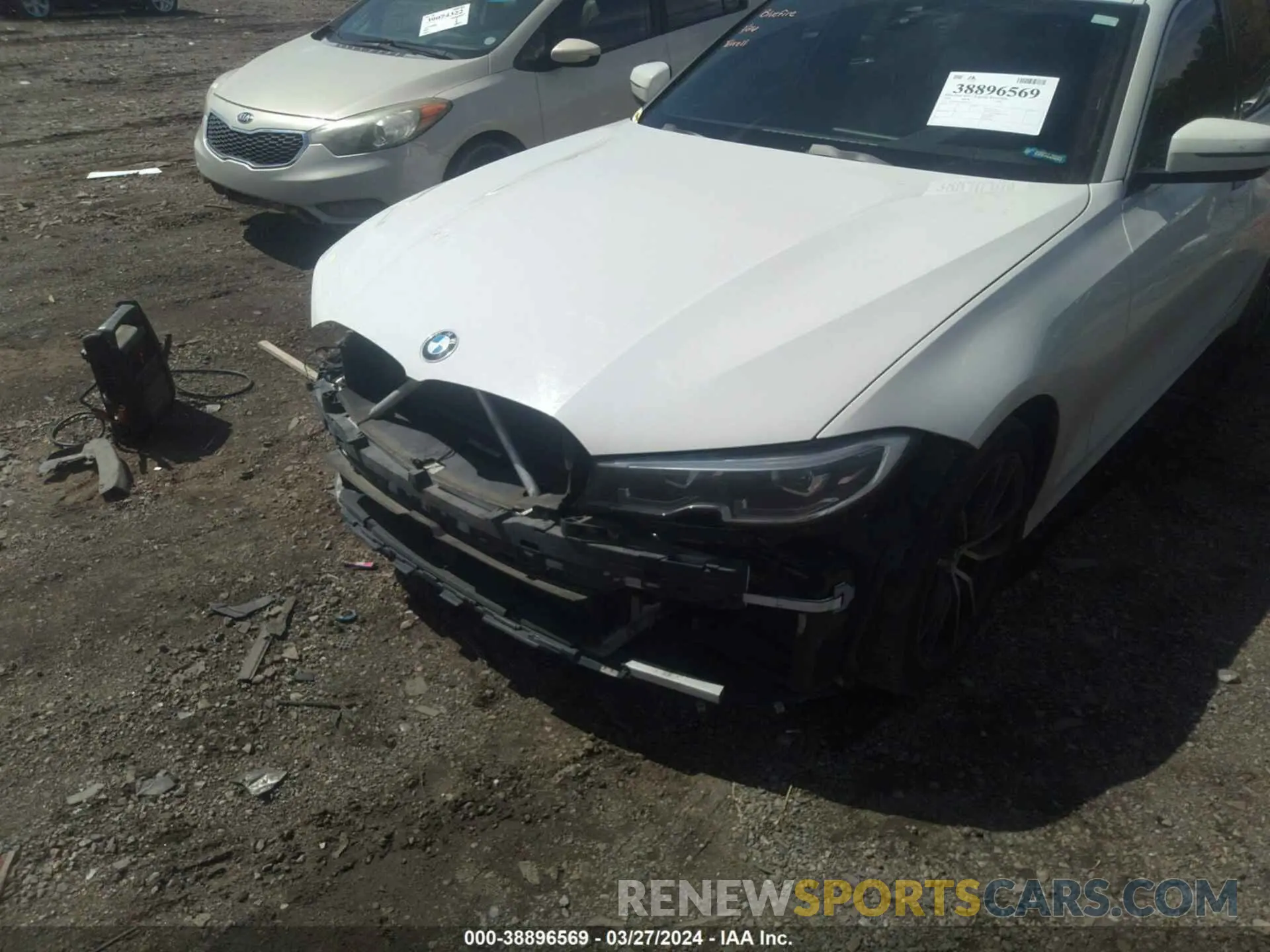 6 fotografías del automóvil dañado 3MW5R1J00L8B07721 BMW 330I 2020