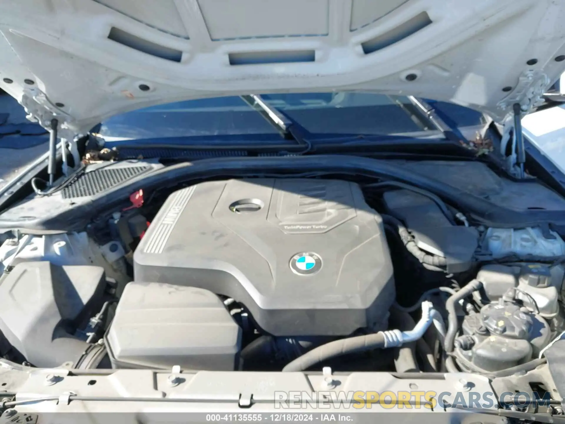 10 fotografías del automóvil dañado 3MW5R1J00L8B19187 BMW 330I 2020