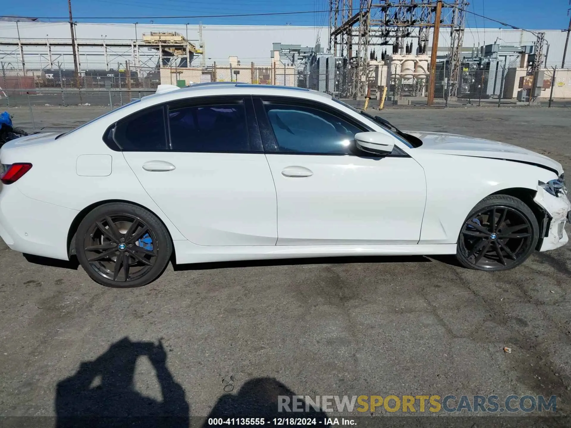 13 fotografías del automóvil dañado 3MW5R1J00L8B19187 BMW 330I 2020