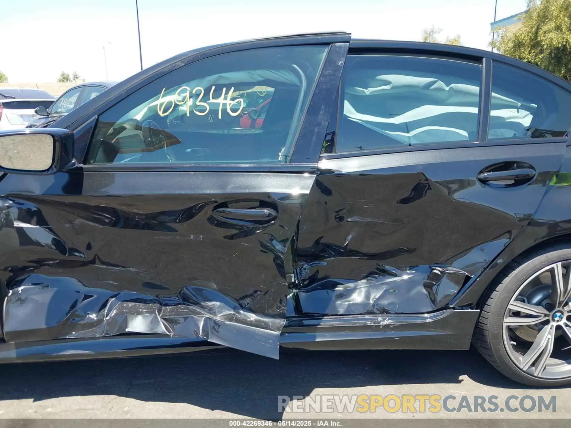 14 fotografías del automóvil dañado 3MW5R1J00L8B27239 BMW 330I 2020