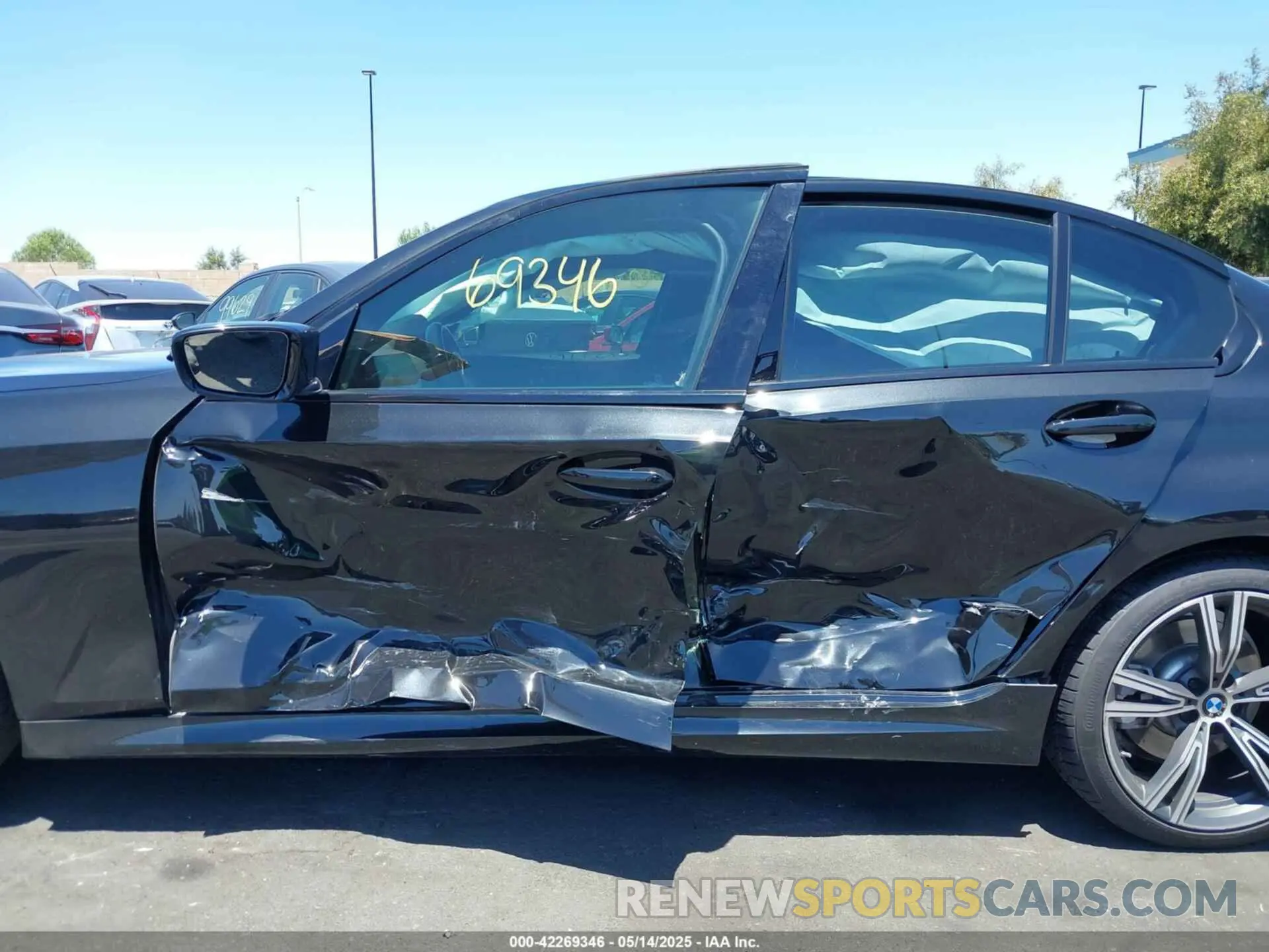 6 fotografías del automóvil dañado 3MW5R1J00L8B27239 BMW 330I 2020