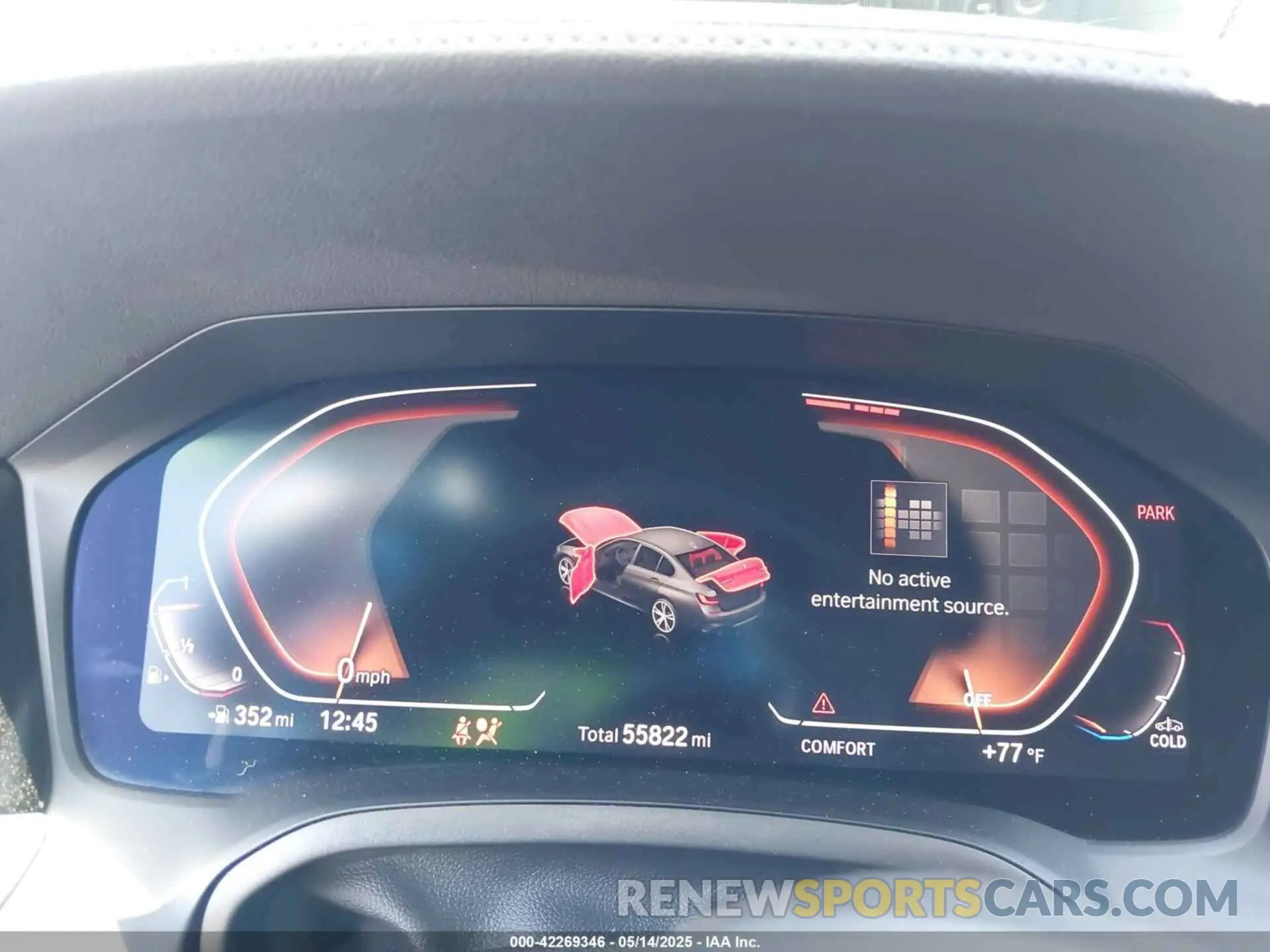 7 fotografías del automóvil dañado 3MW5R1J00L8B27239 BMW 330I 2020