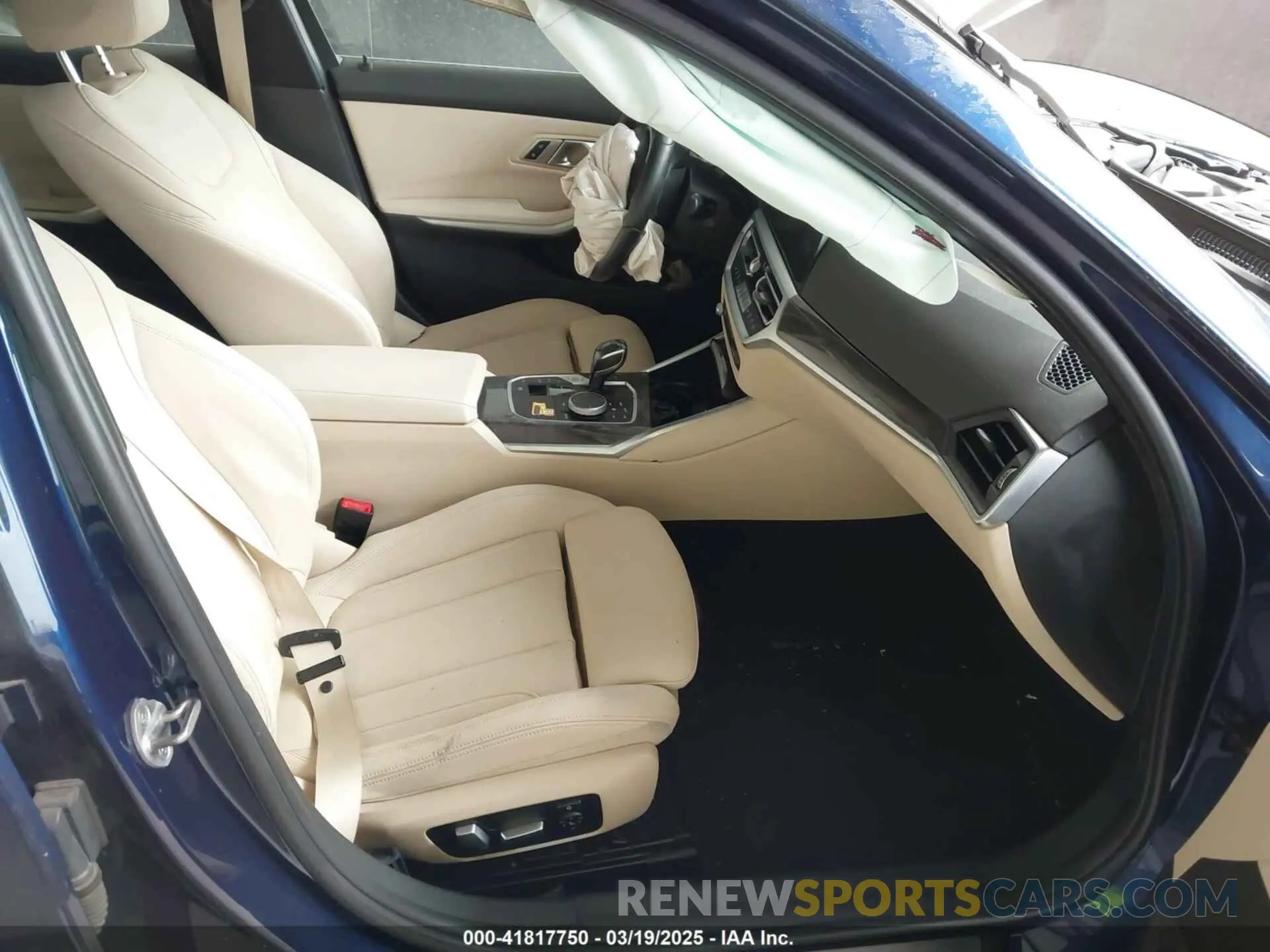 5 fotografías del automóvil dañado 3MW5R1J00L8B42355 BMW 330I 2020