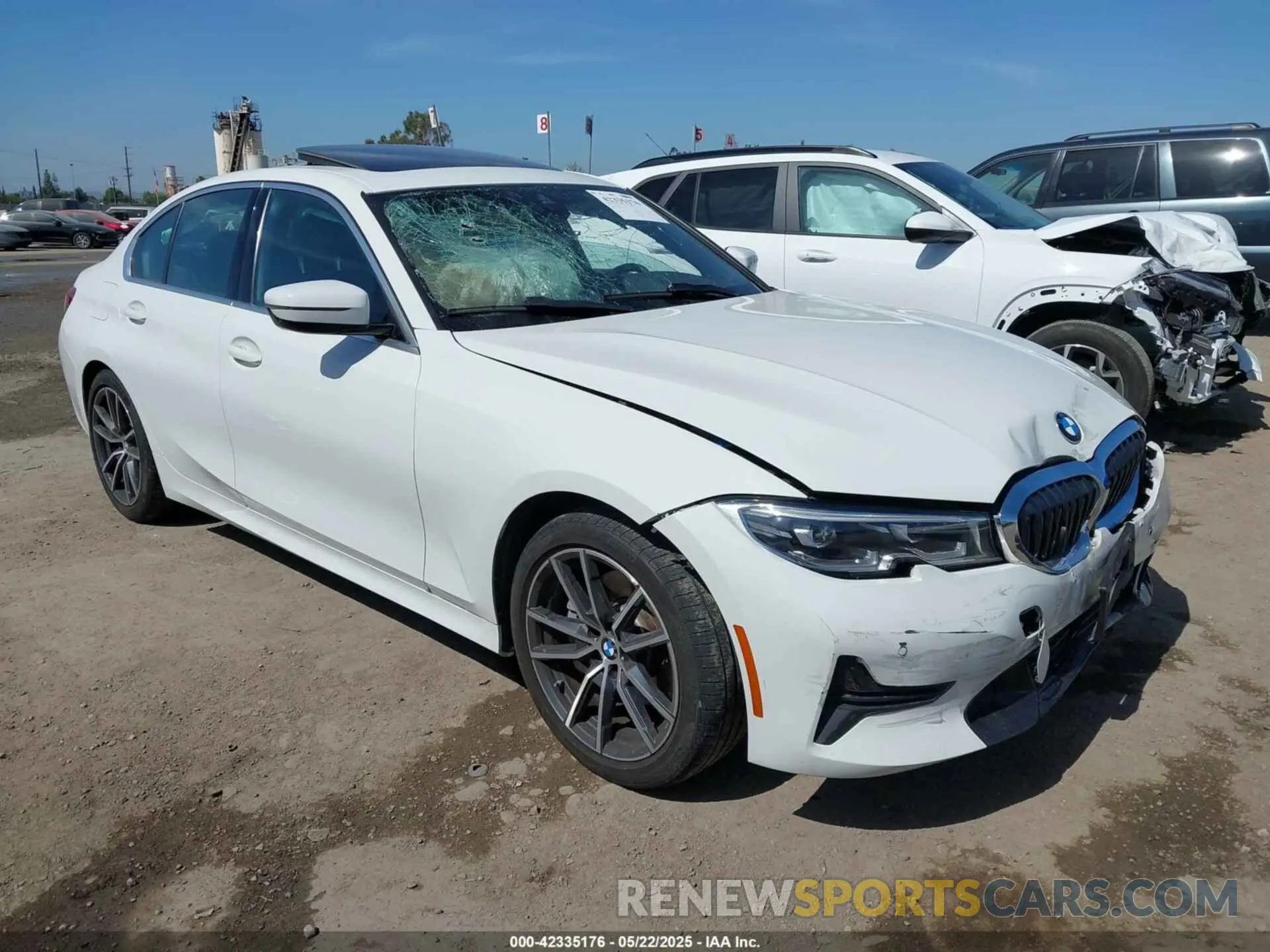 1 fotografías del automóvil dañado 3MW5R1J01L8B10868 BMW 330I 2020