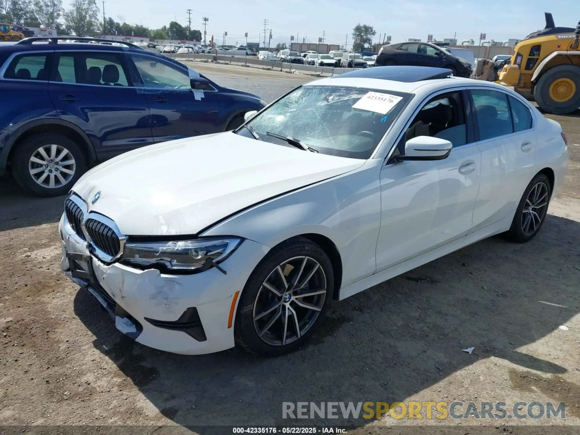 2 fotografías del automóvil dañado 3MW5R1J01L8B10868 BMW 330I 2020