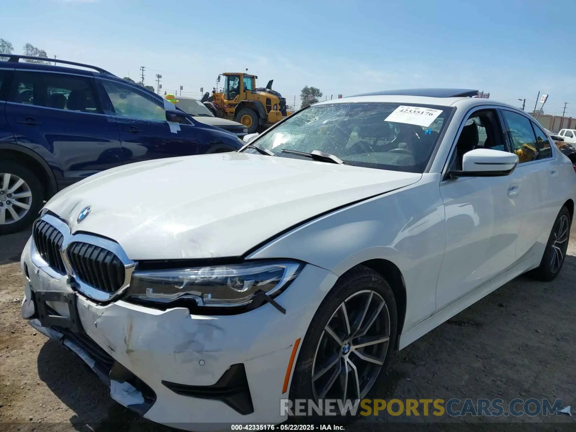 6 fotografías del automóvil dañado 3MW5R1J01L8B10868 BMW 330I 2020