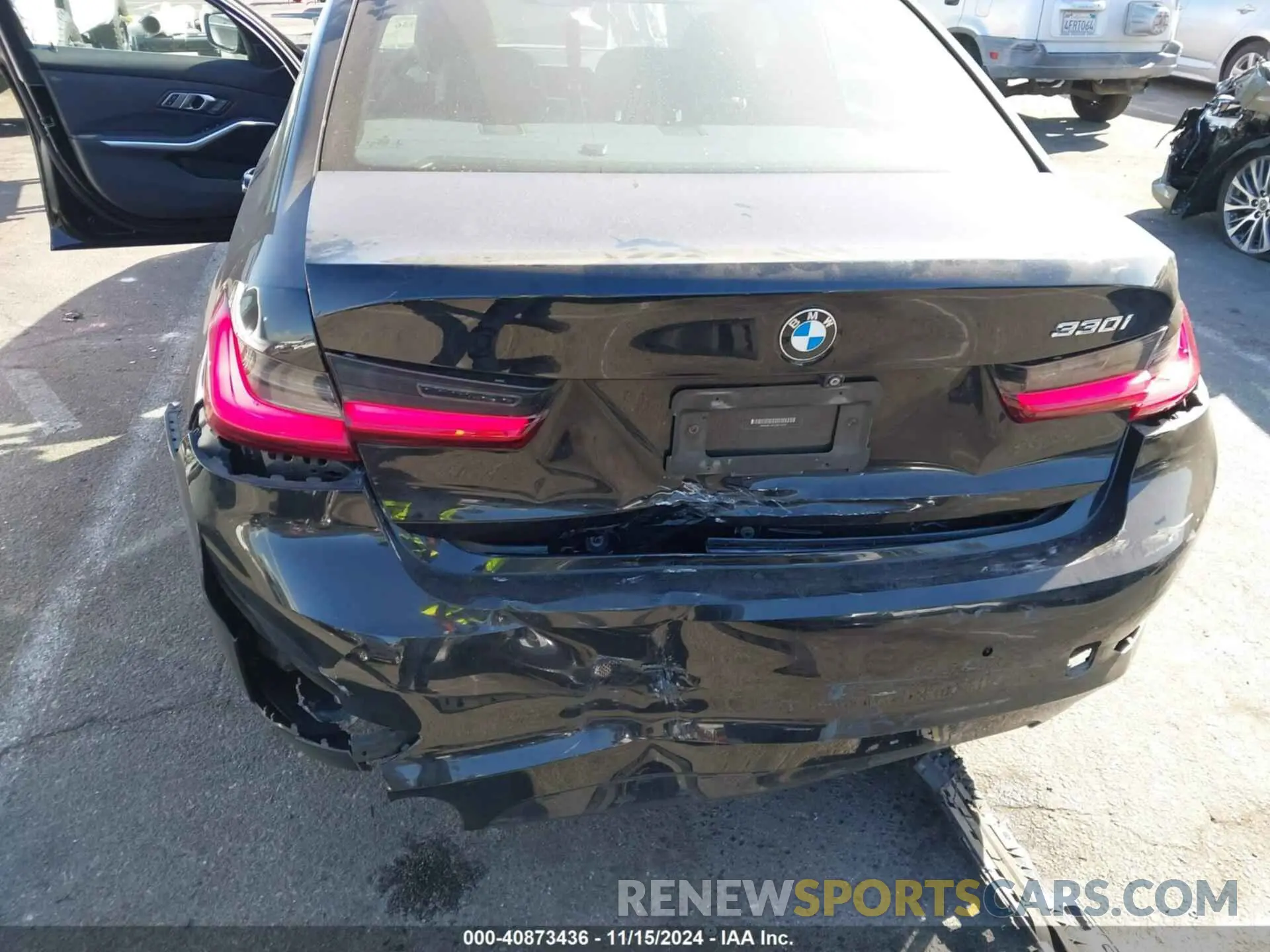 6 fotografías del automóvil dañado 3MW5R1J01L8B14418 BMW 330I 2020