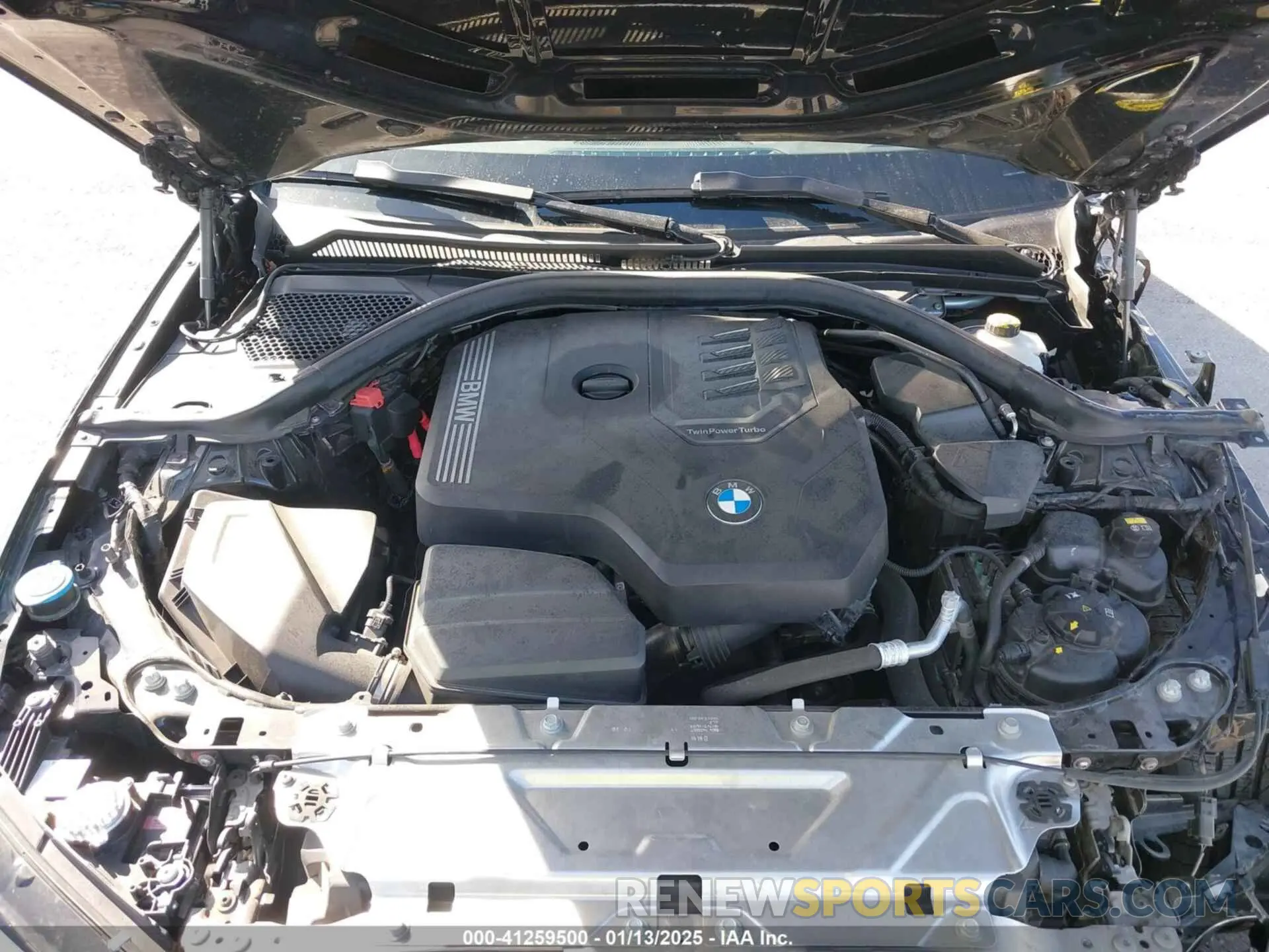 10 fotografías del automóvil dañado 3MW5R1J01L8B37164 BMW 330I 2020