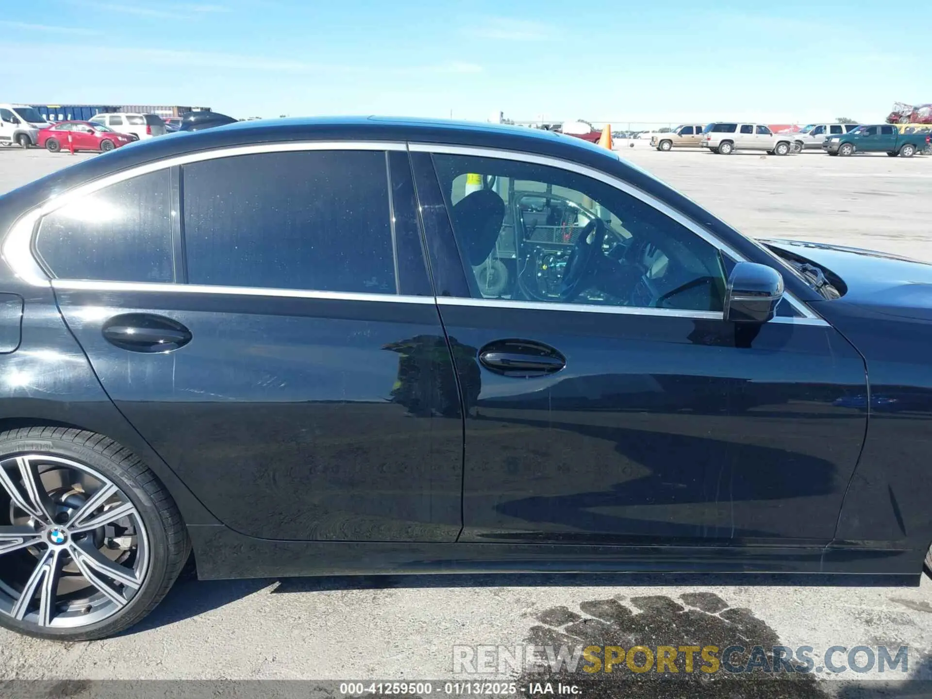 14 fotografías del automóvil dañado 3MW5R1J01L8B37164 BMW 330I 2020
