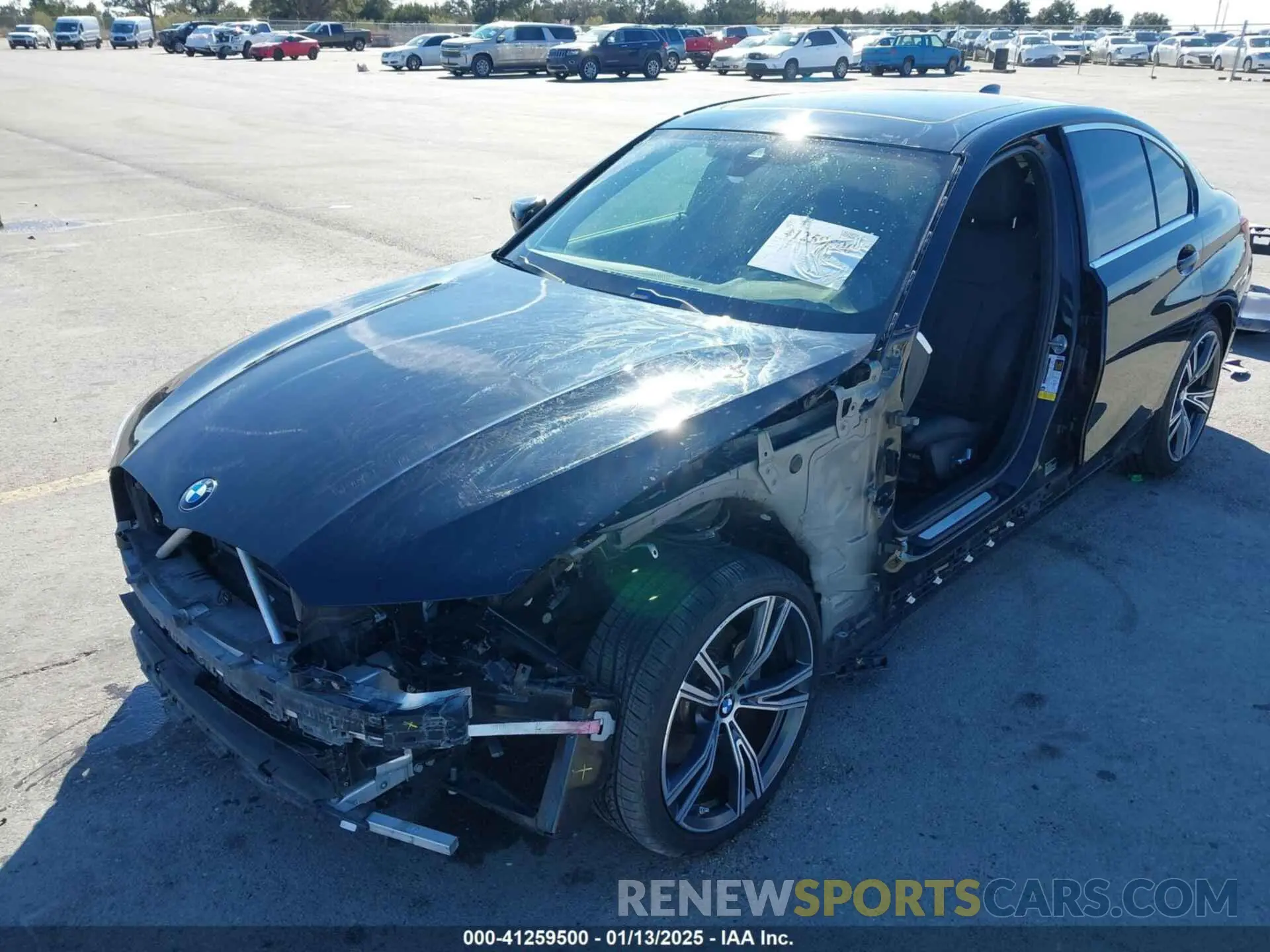 2 fotografías del automóvil dañado 3MW5R1J01L8B37164 BMW 330I 2020