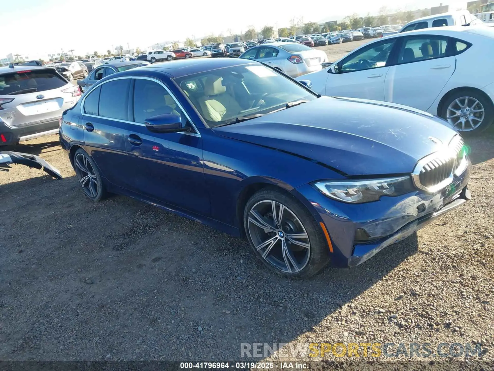 1 fotografías del automóvil dañado 3MW5R1J02L8B36329 BMW 330I 2020