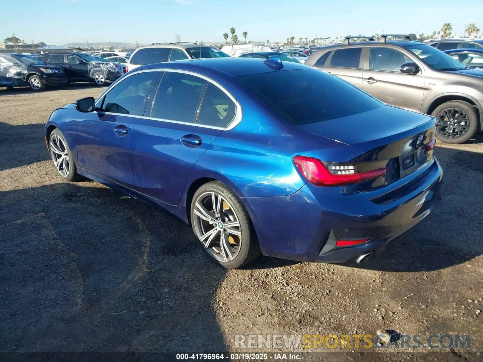3 fotografías del automóvil dañado 3MW5R1J02L8B36329 BMW 330I 2020