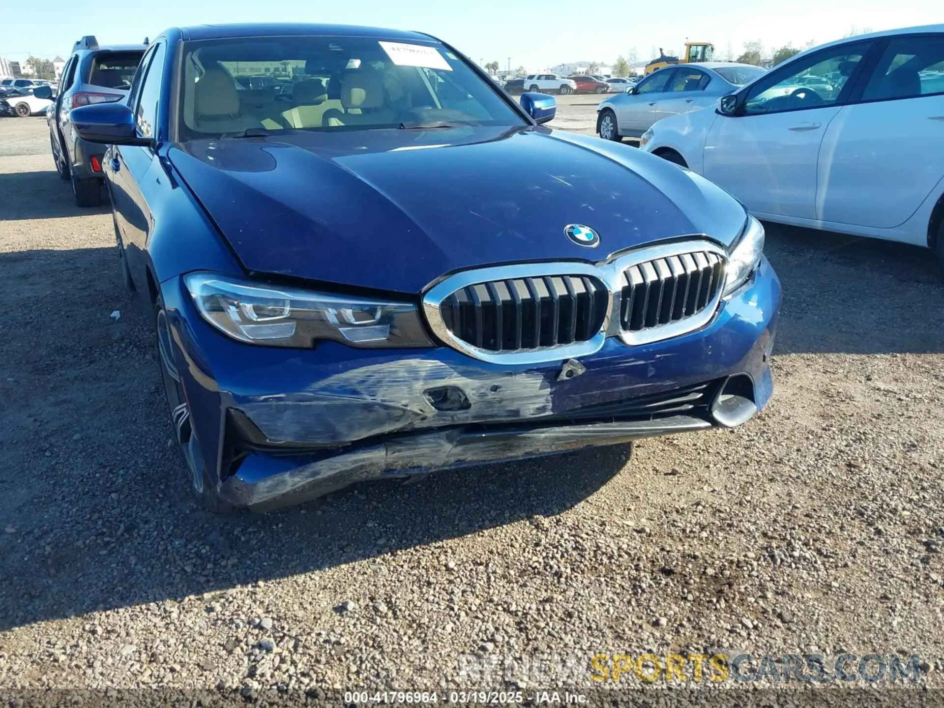 6 fotografías del automóvil dañado 3MW5R1J02L8B36329 BMW 330I 2020