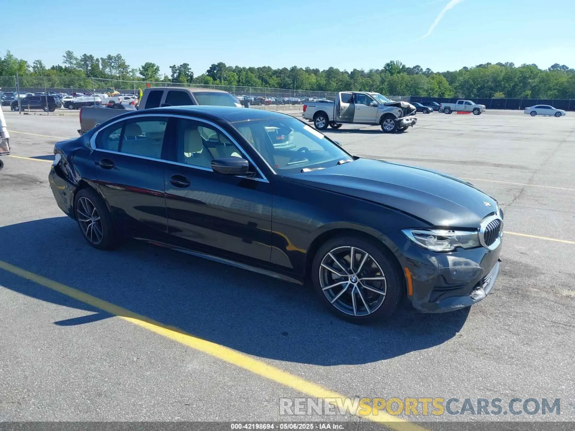1 fotografías del automóvil dañado 3MW5R1J04L8B09942 BMW 330I 2020