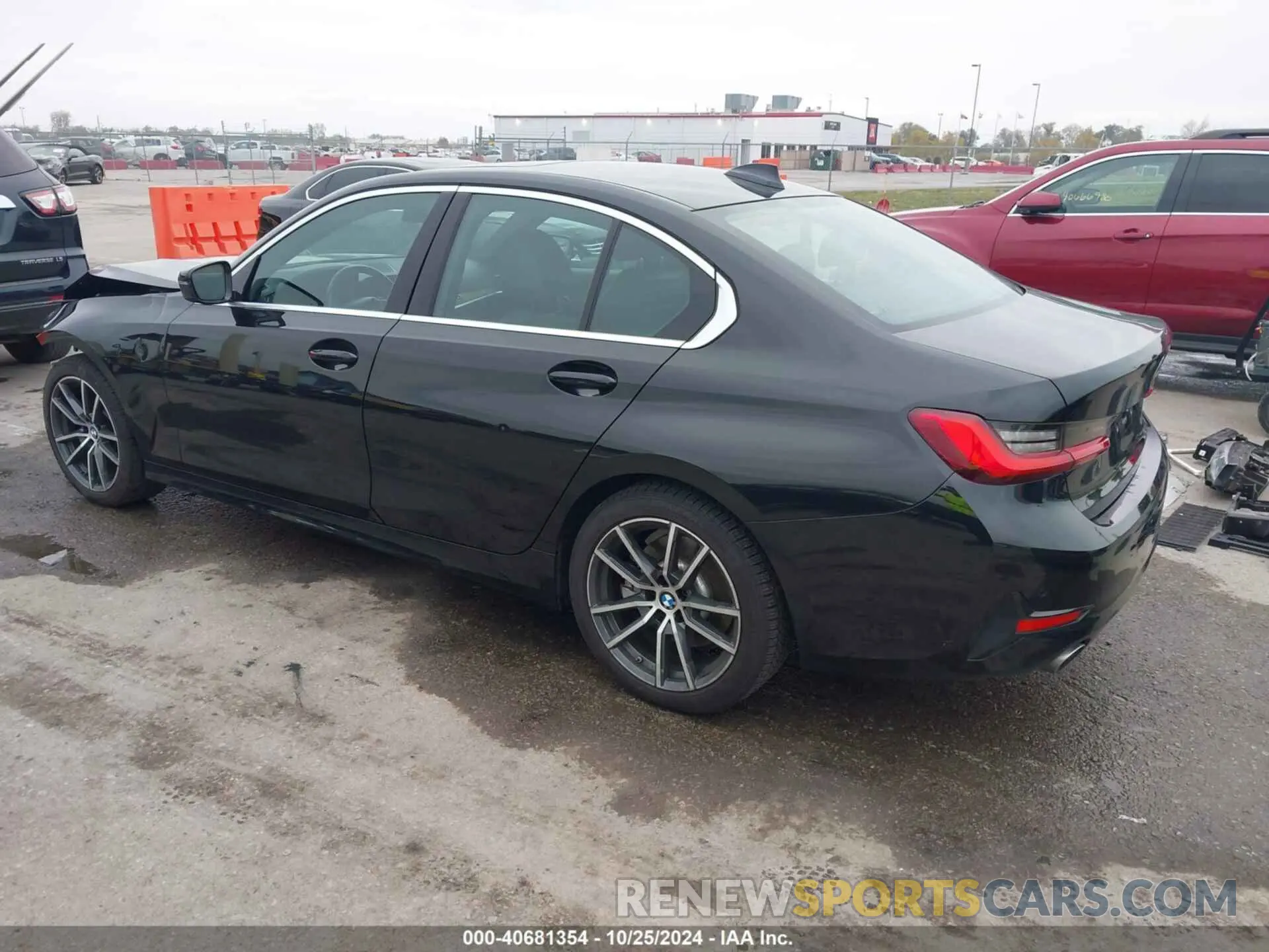 3 fotografías del automóvil dañado 3MW5R1J04L8B26496 BMW 330I 2020