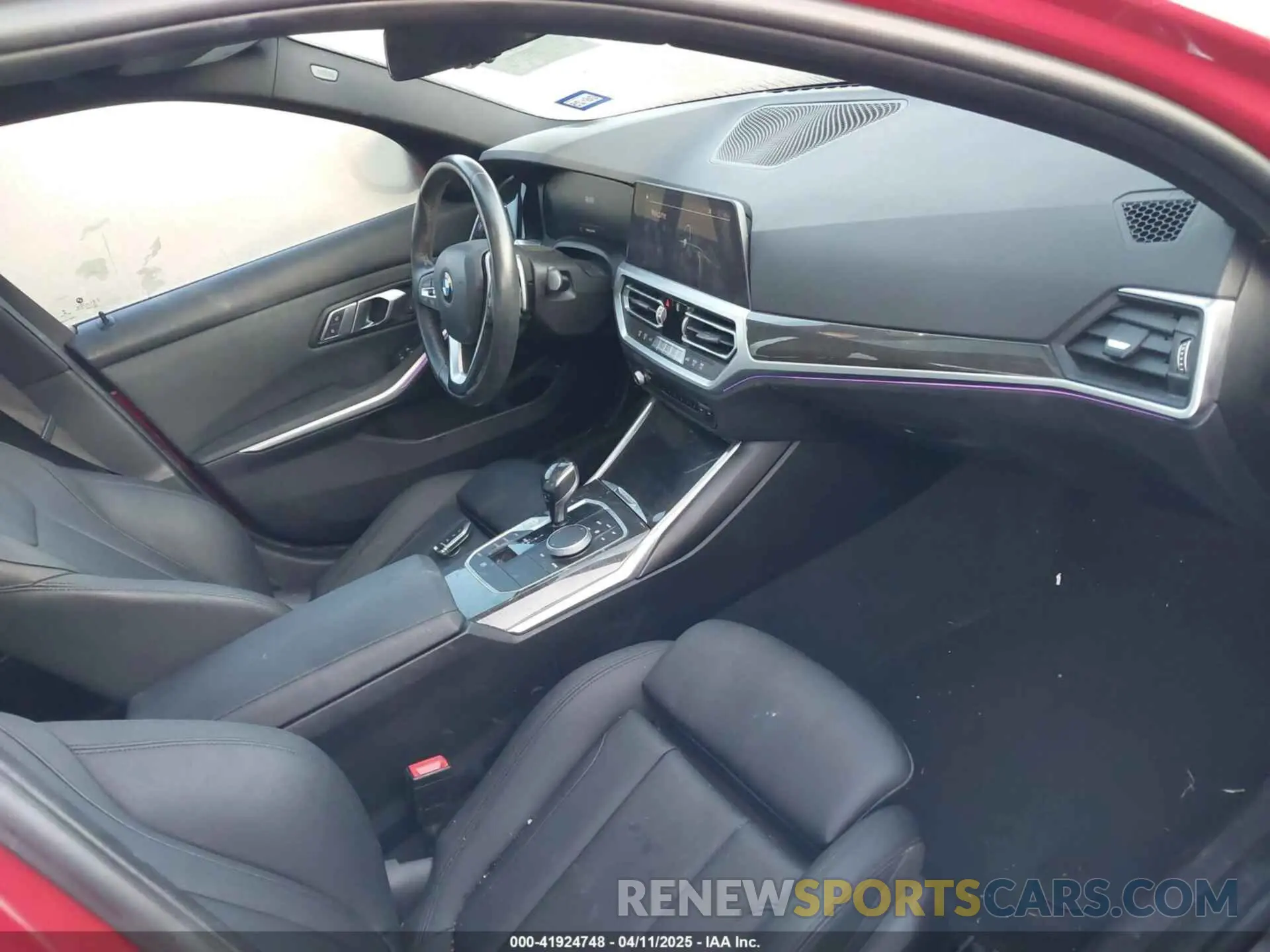 5 fotografías del automóvil dañado 3MW5R1J05L8B23204 BMW 330I 2020