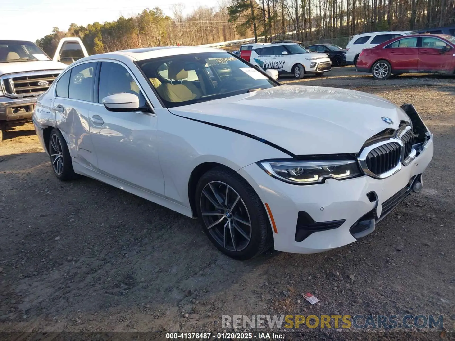 1 fotografías del automóvil dañado 3MW5R1J06L8B11272 BMW 330I 2020