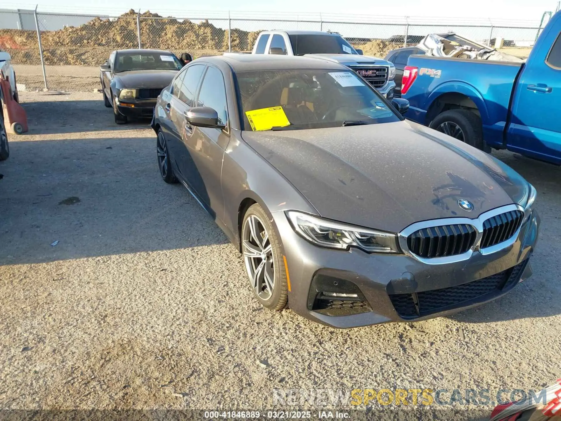 1 fotografías del automóvil dañado 3MW5R1J06L8B17024 BMW 330I 2020