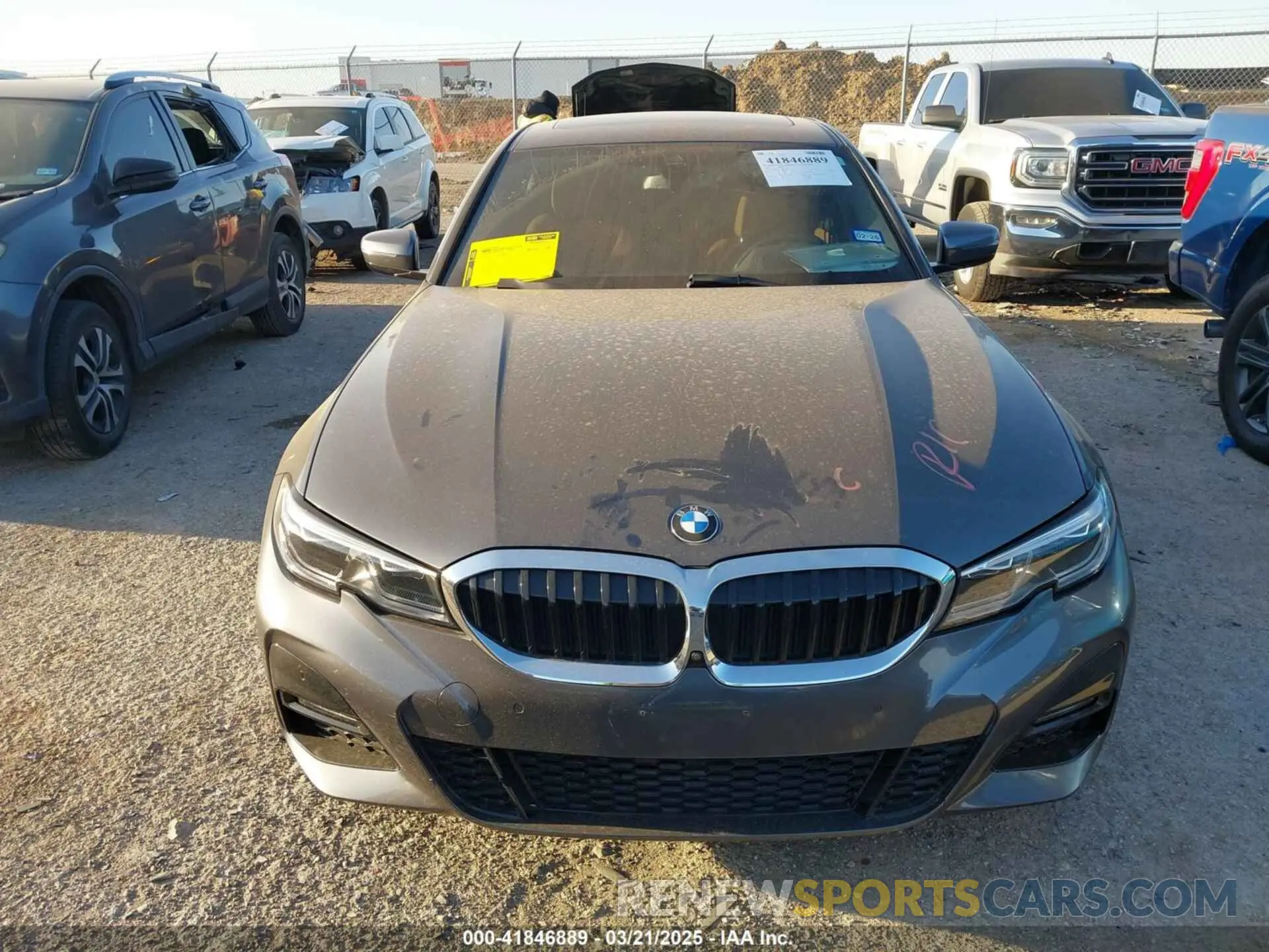 12 fotografías del automóvil dañado 3MW5R1J06L8B17024 BMW 330I 2020