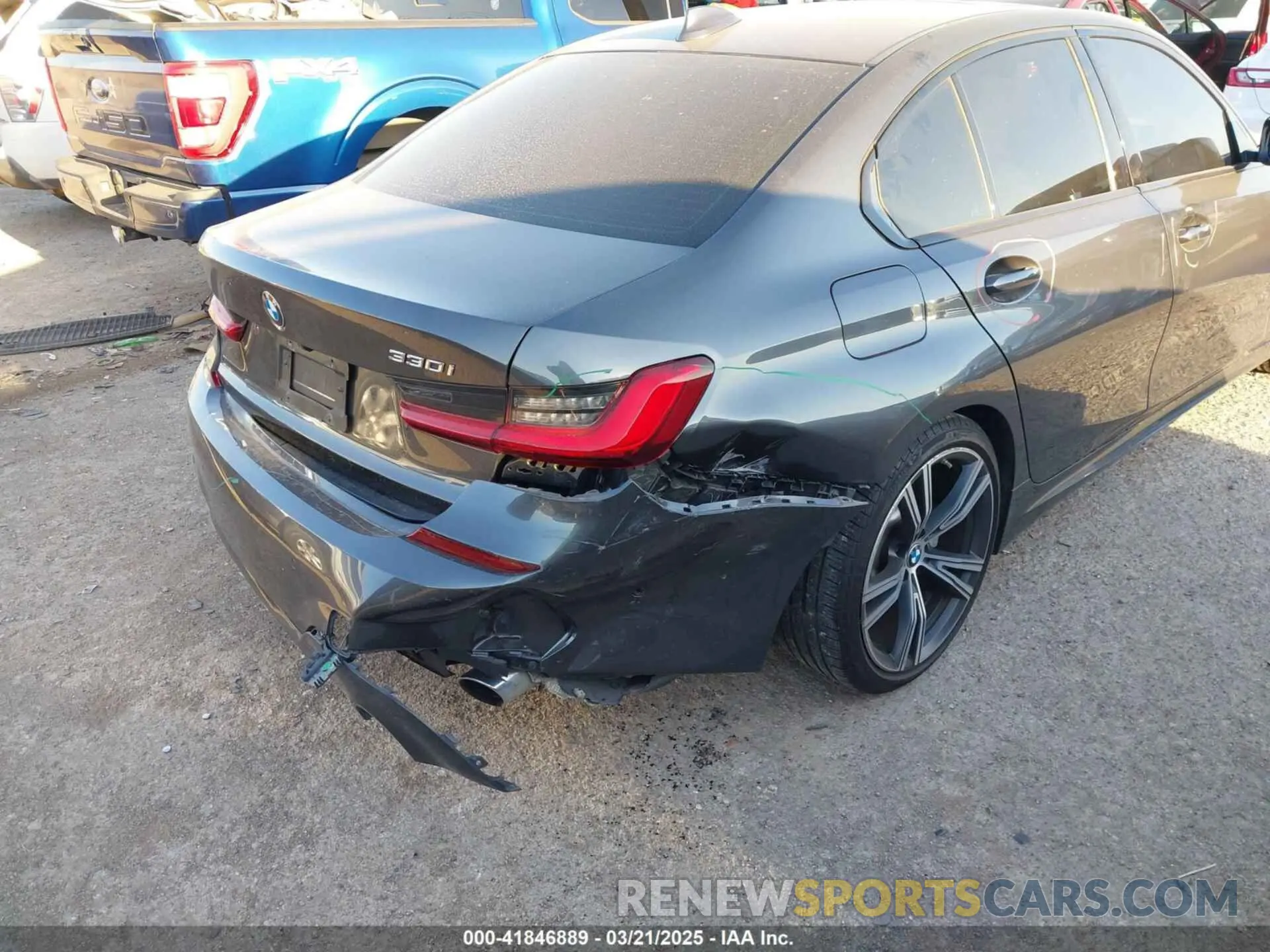6 fotografías del automóvil dañado 3MW5R1J06L8B17024 BMW 330I 2020