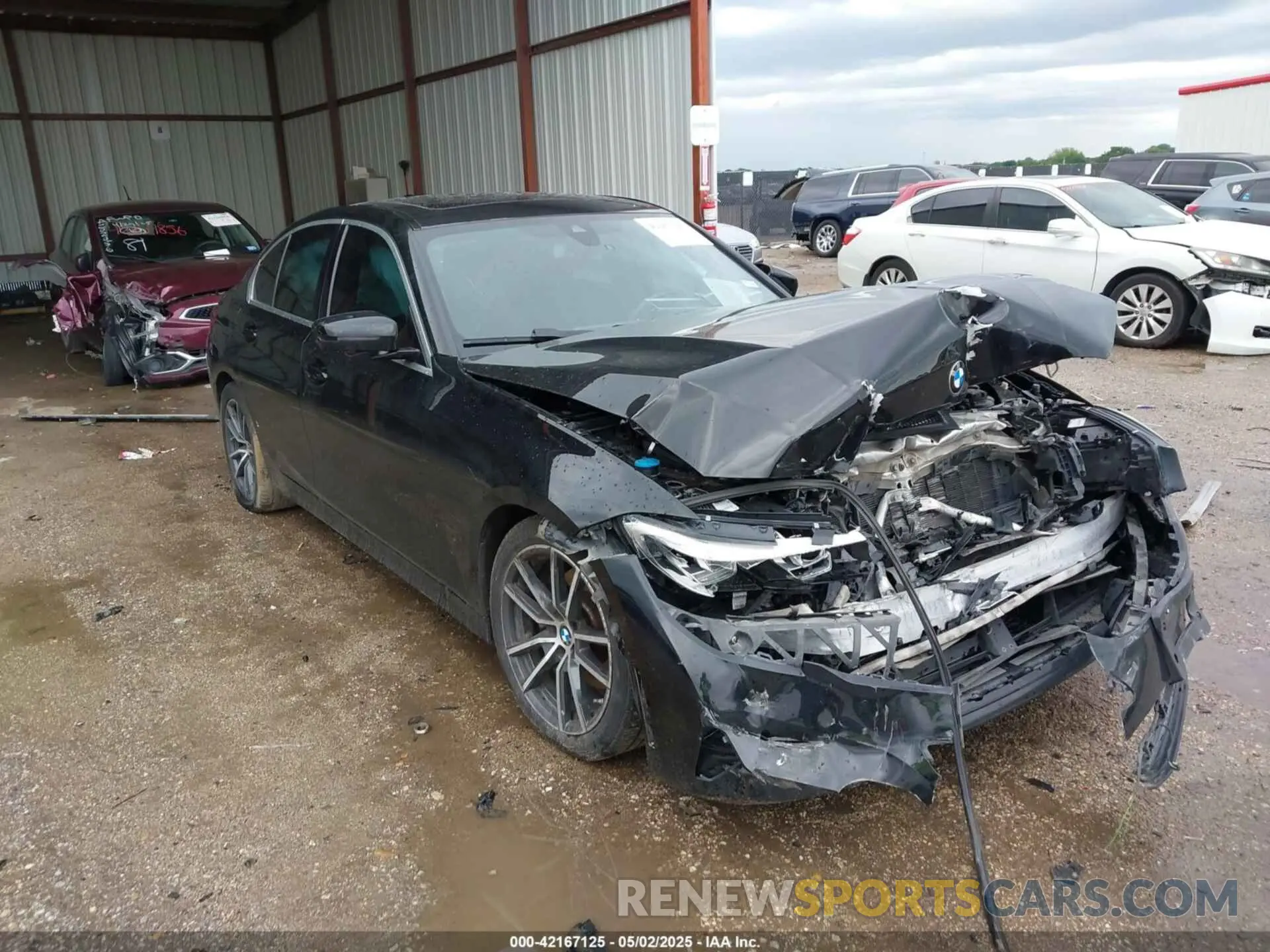 1 fotografías del automóvil dañado 3MW5R1J06L8B46331 BMW 330I 2020