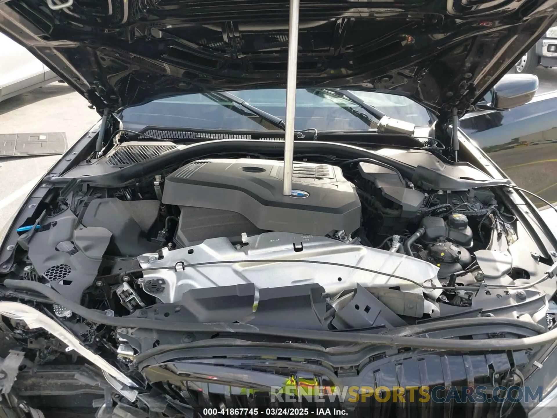 10 fotografías del automóvil dañado 3MW5R1J07L8B22314 BMW 330I 2020