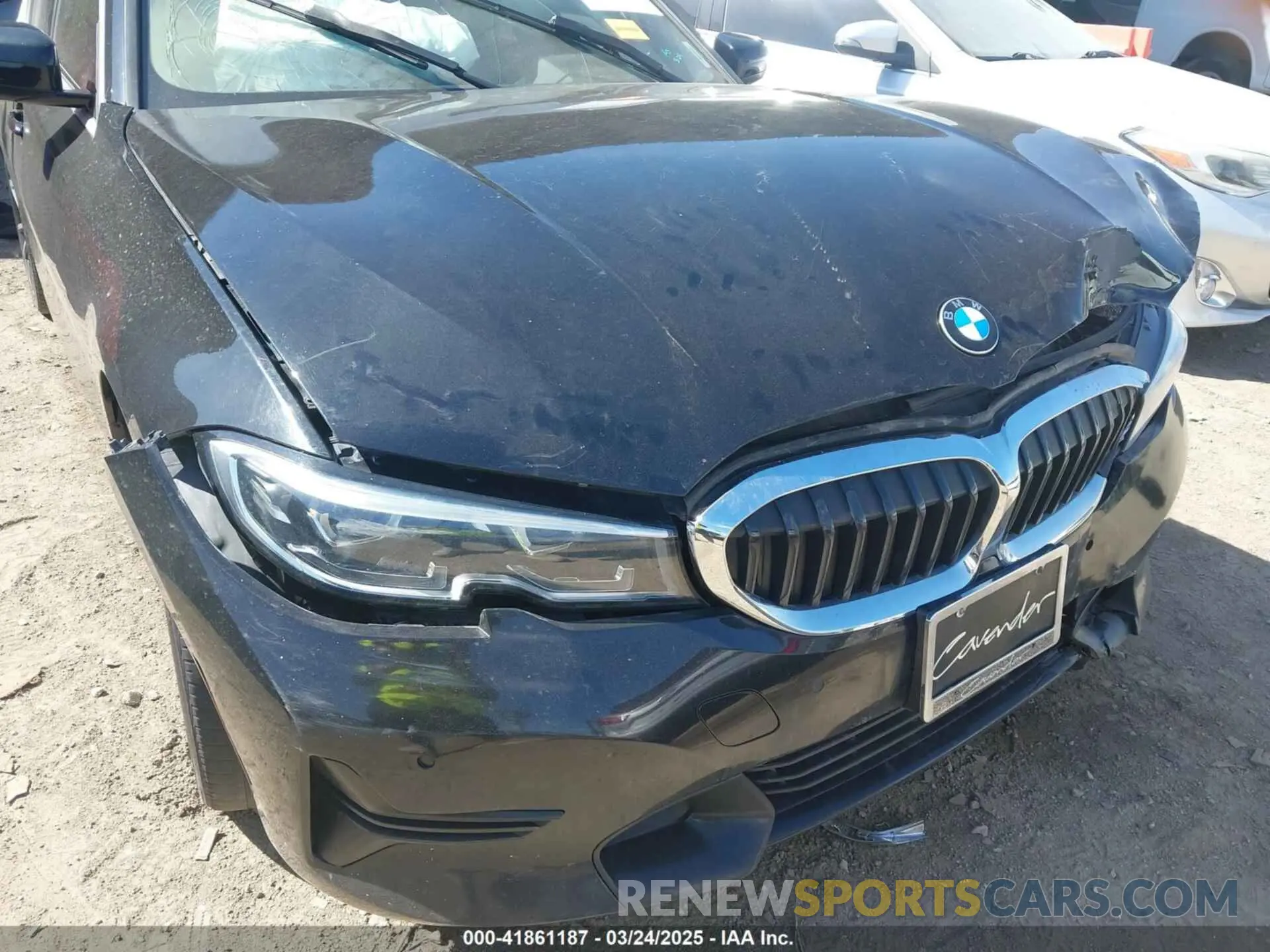 6 fotografías del automóvil dañado 3MW5R1J07L8B24127 BMW 330I 2020
