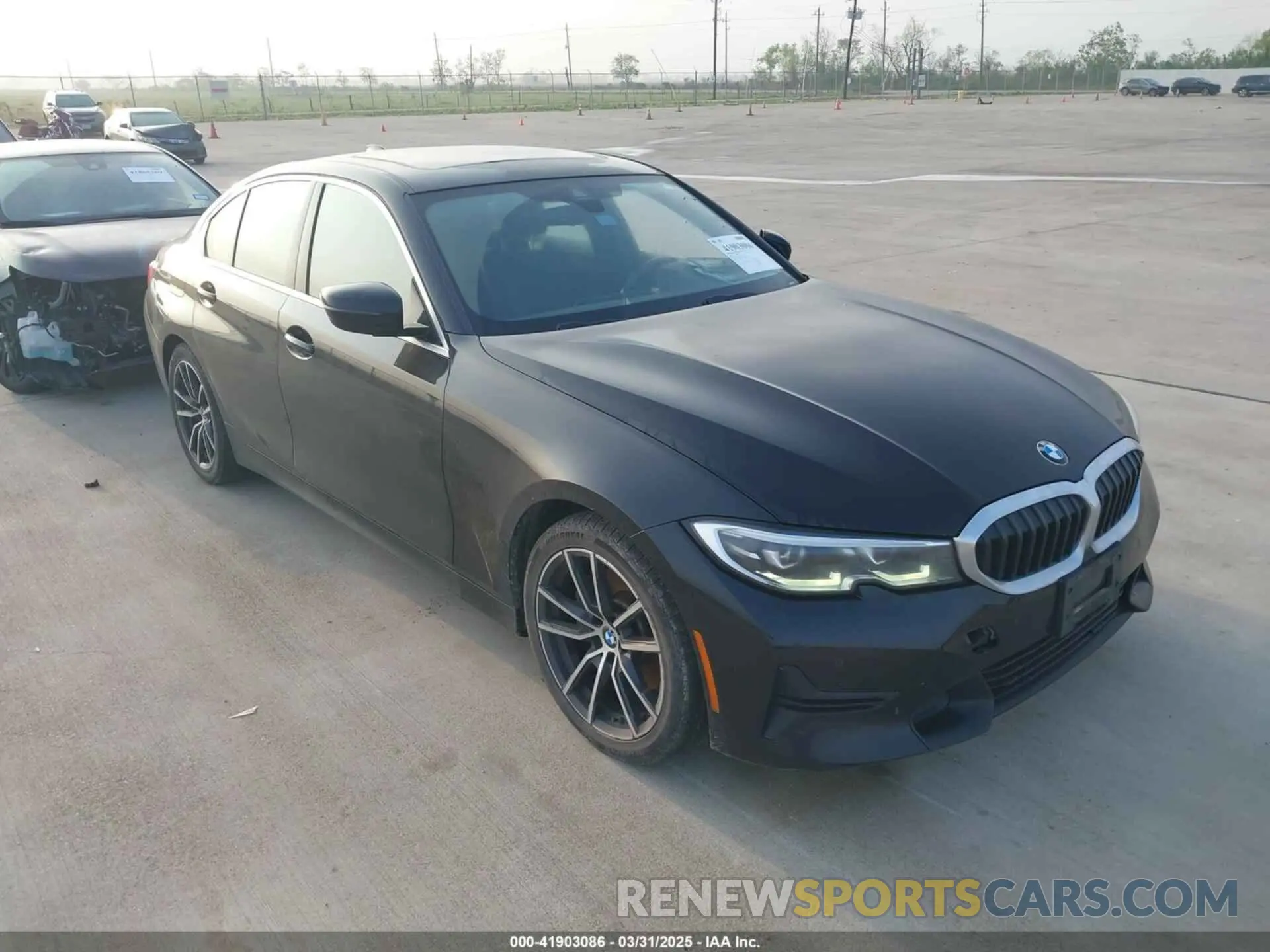 1 fotografías del automóvil dañado 3MW5R1J09L8B23318 BMW 330I 2020