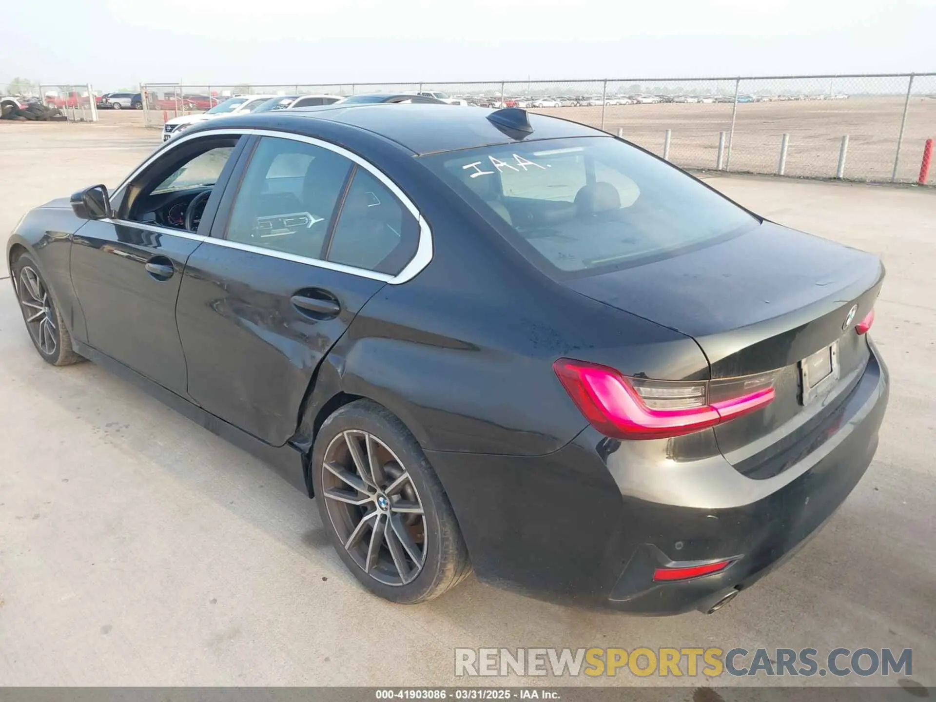 6 fotografías del automóvil dañado 3MW5R1J09L8B23318 BMW 330I 2020