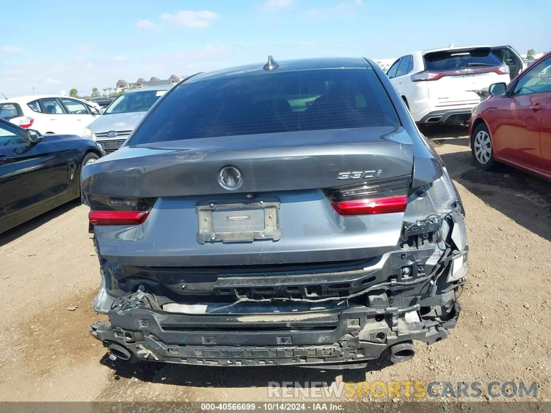 17 fotografías del automóvil dañado 3MW5R1J0XL8B15597 BMW 330I 2020
