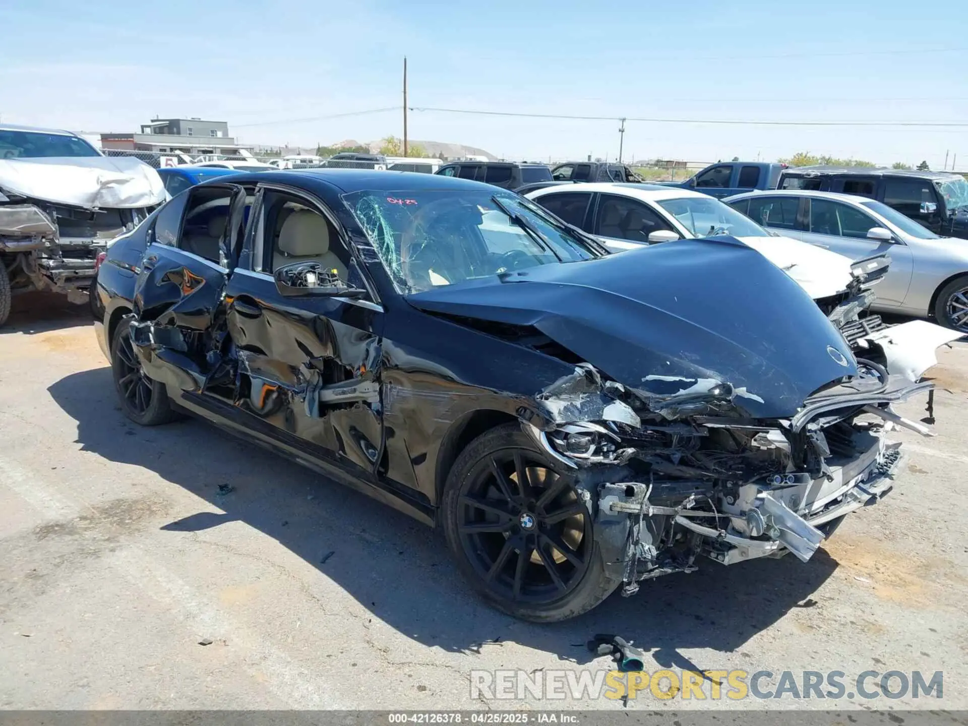 1 fotografías del automóvil dañado 3MW5R1J0XL8B20976 BMW 330I 2020