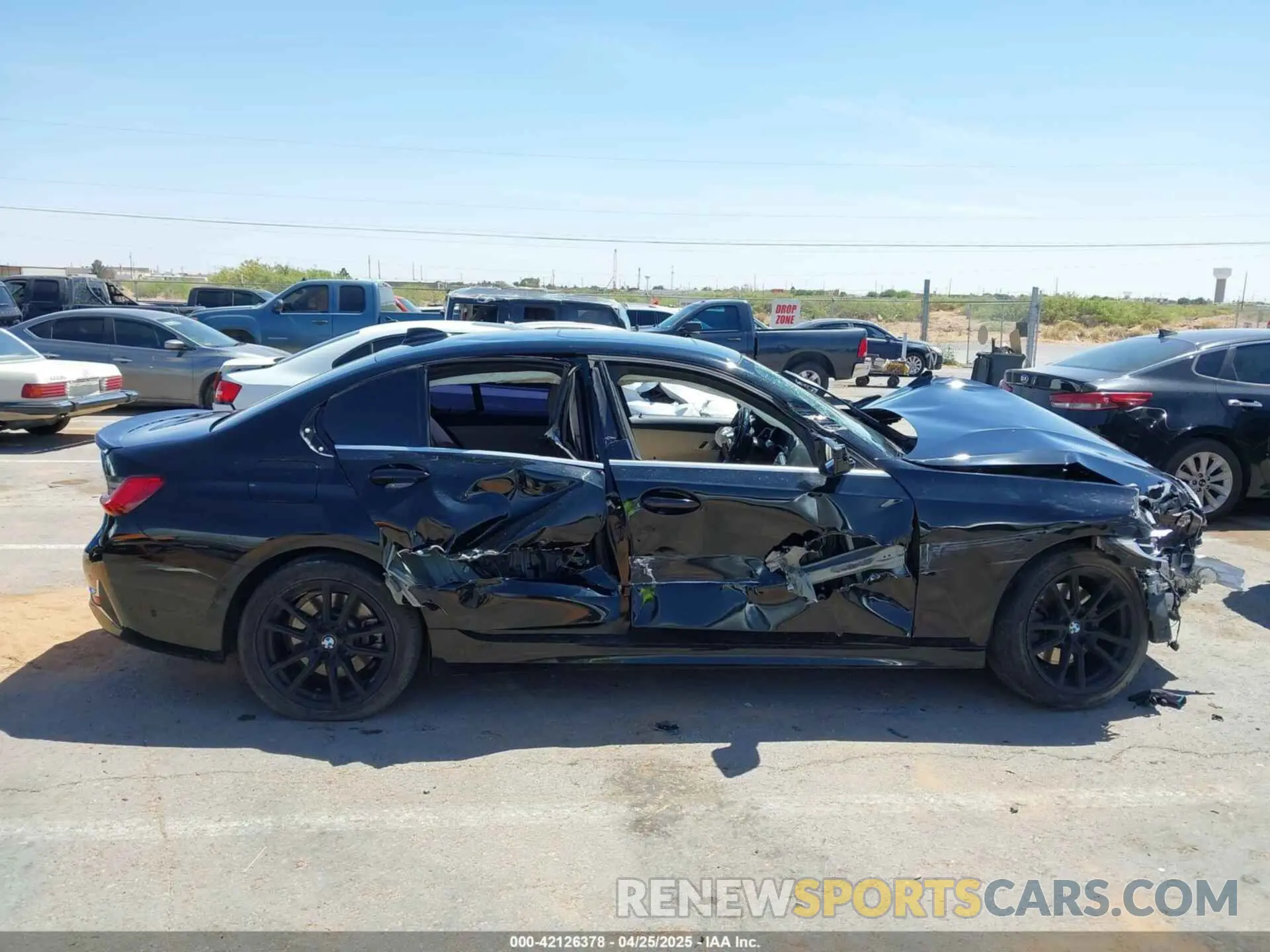 13 fotografías del automóvil dañado 3MW5R1J0XL8B20976 BMW 330I 2020