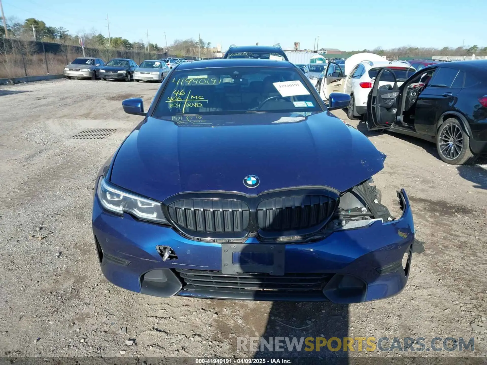 12 fotografías del automóvil dañado 3MW5R7J00L8B32413 BMW 330I 2020