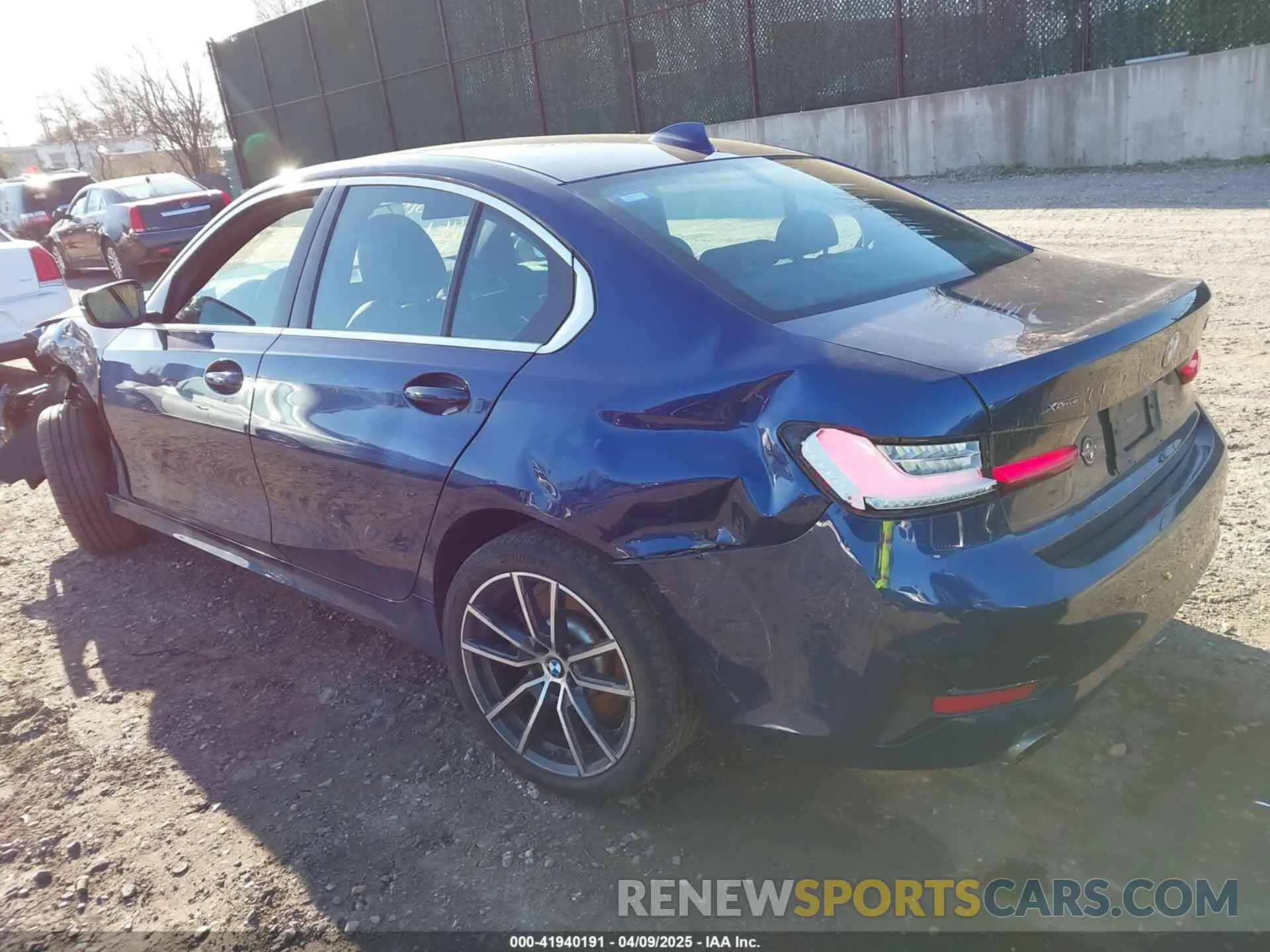3 fotografías del automóvil dañado 3MW5R7J00L8B32413 BMW 330I 2020