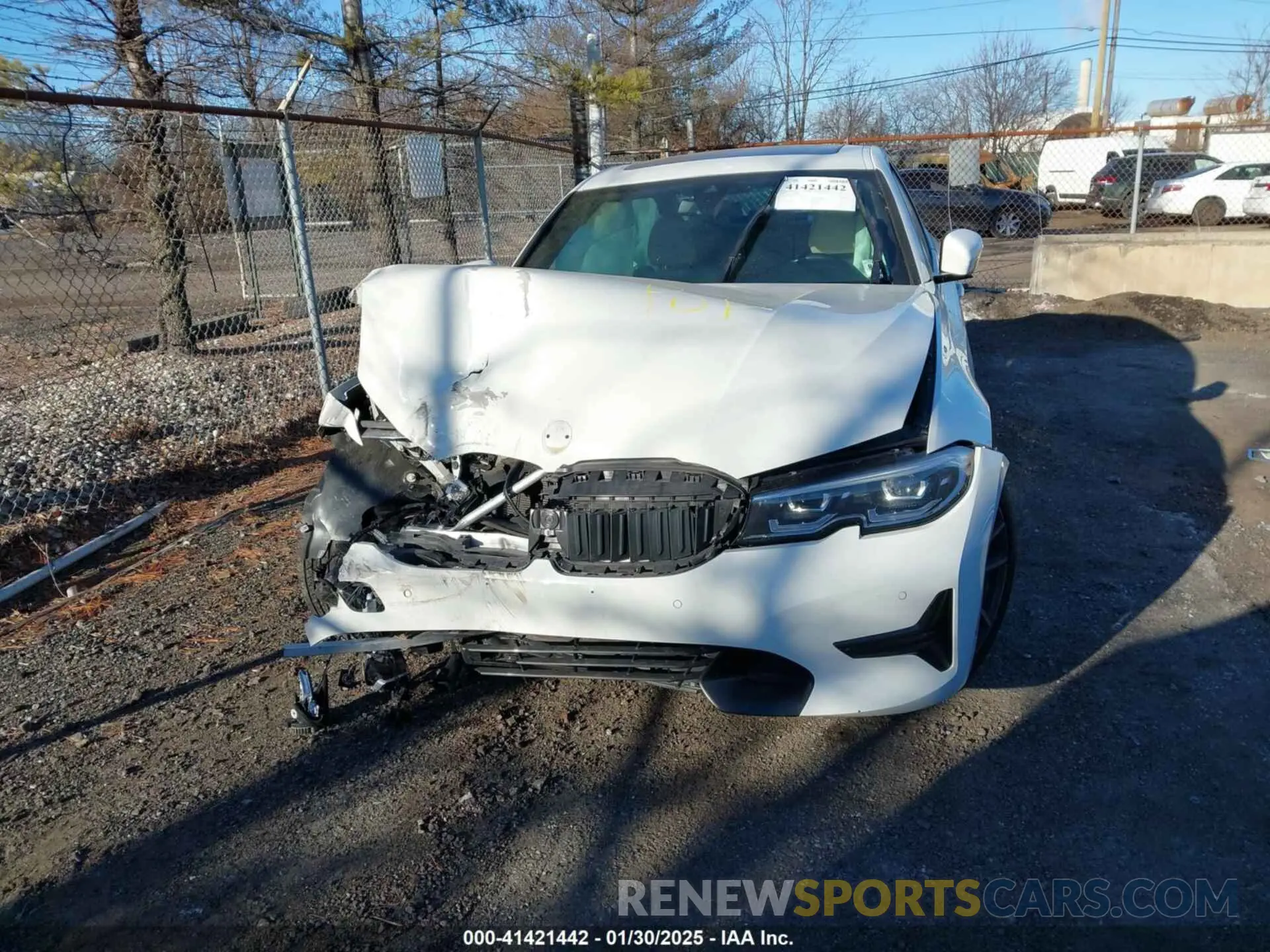 12 fotografías del automóvil dañado 3MW5R7J00L8B34288 BMW 330I 2020