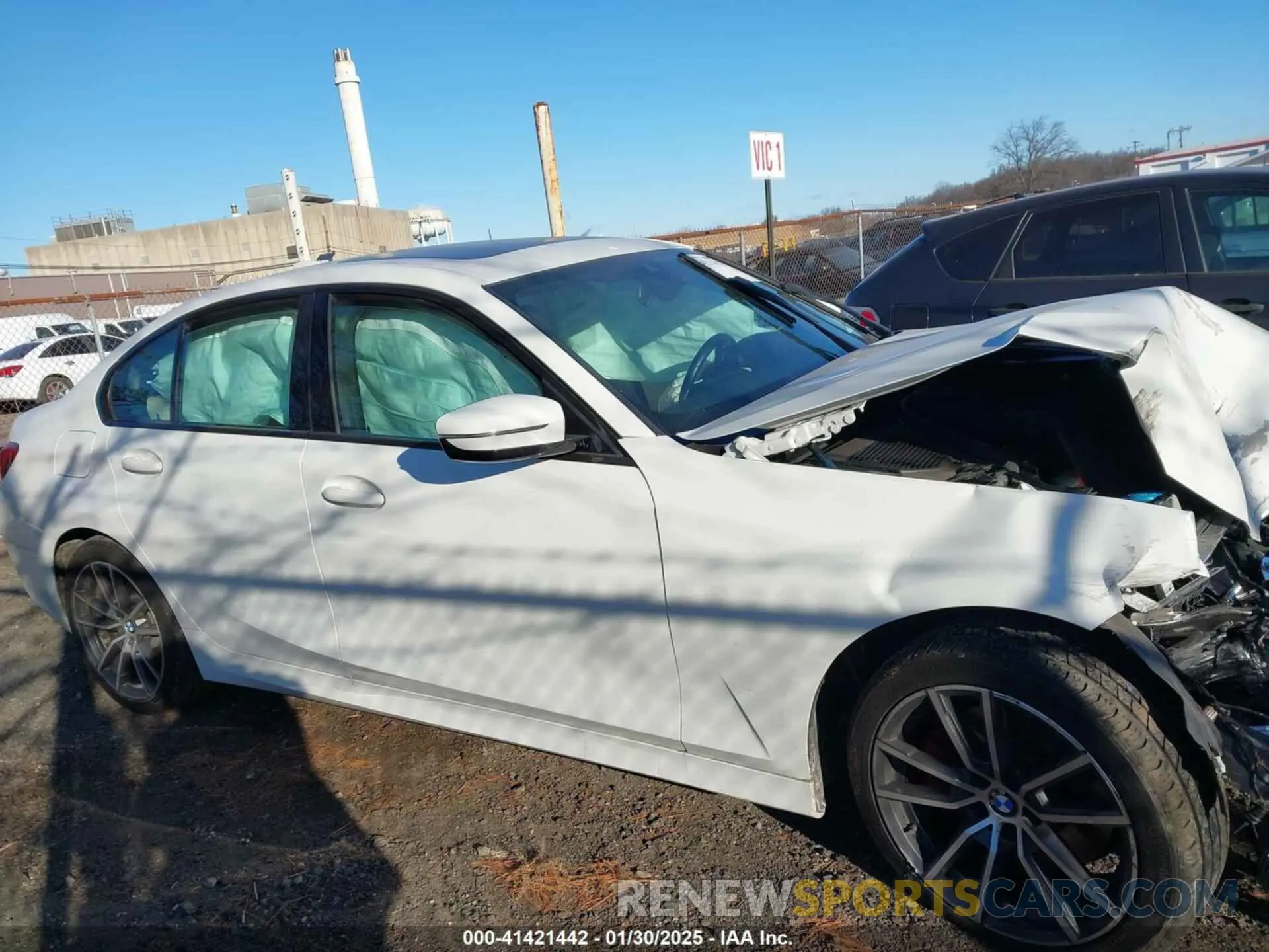 13 fotografías del automóvil dañado 3MW5R7J00L8B34288 BMW 330I 2020