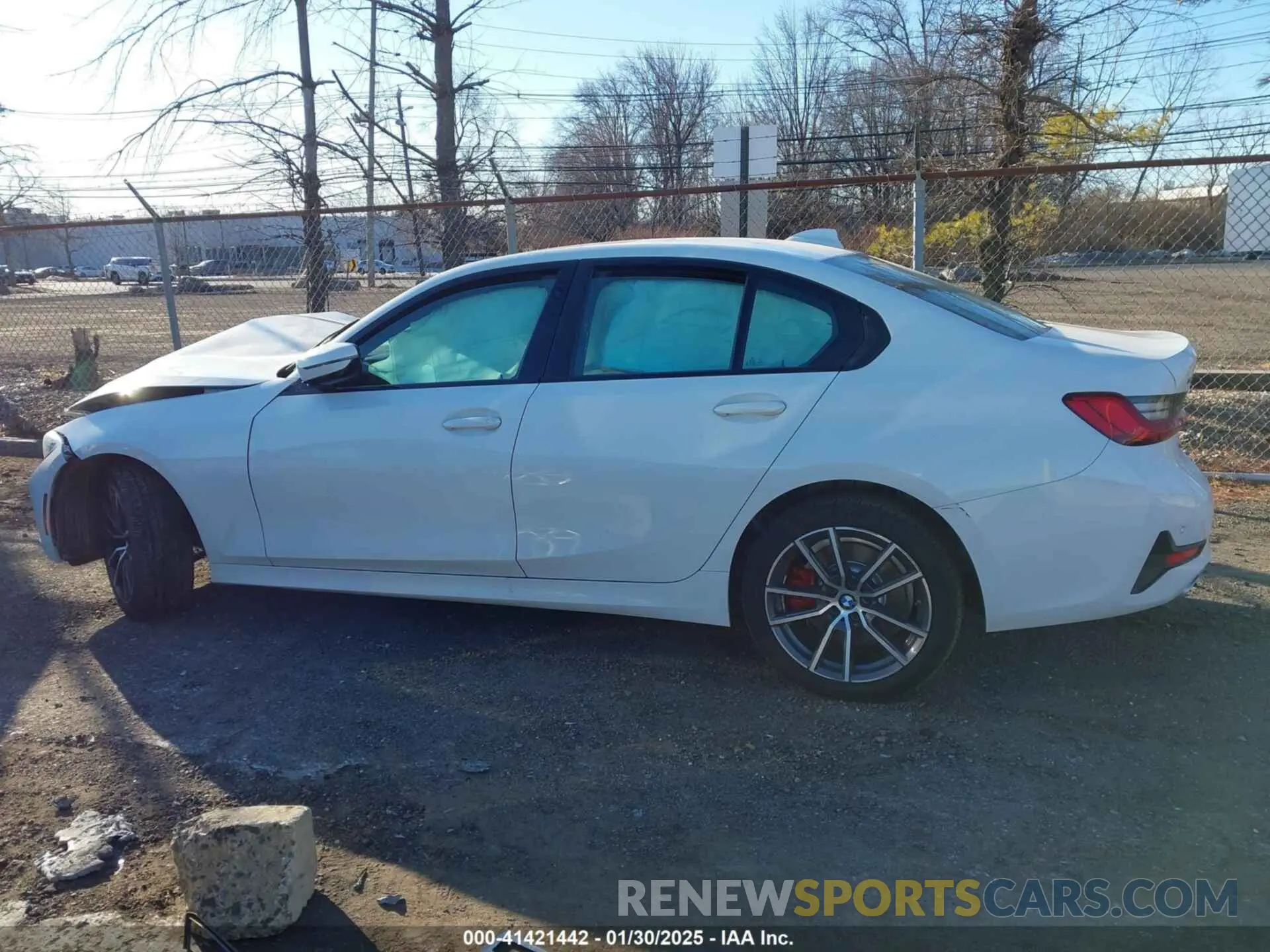 14 fotografías del automóvil dañado 3MW5R7J00L8B34288 BMW 330I 2020