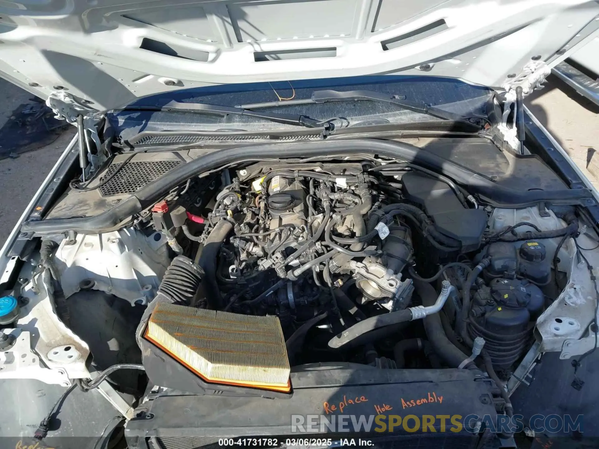 10 fotografías del automóvil dañado 3MW5R7J01L8B06063 BMW 330I 2020