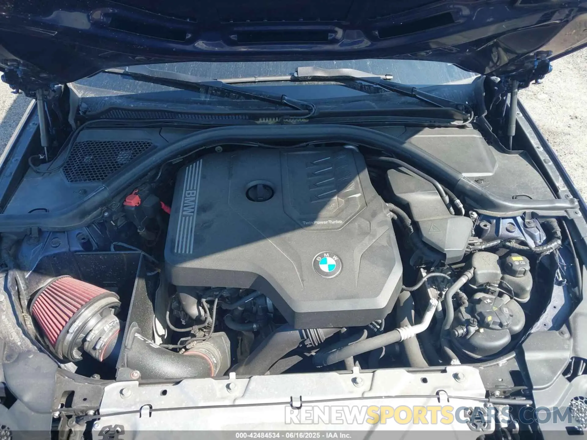 10 fotografías del automóvil dañado 3MW5R7J01L8B09898 BMW 330I 2020