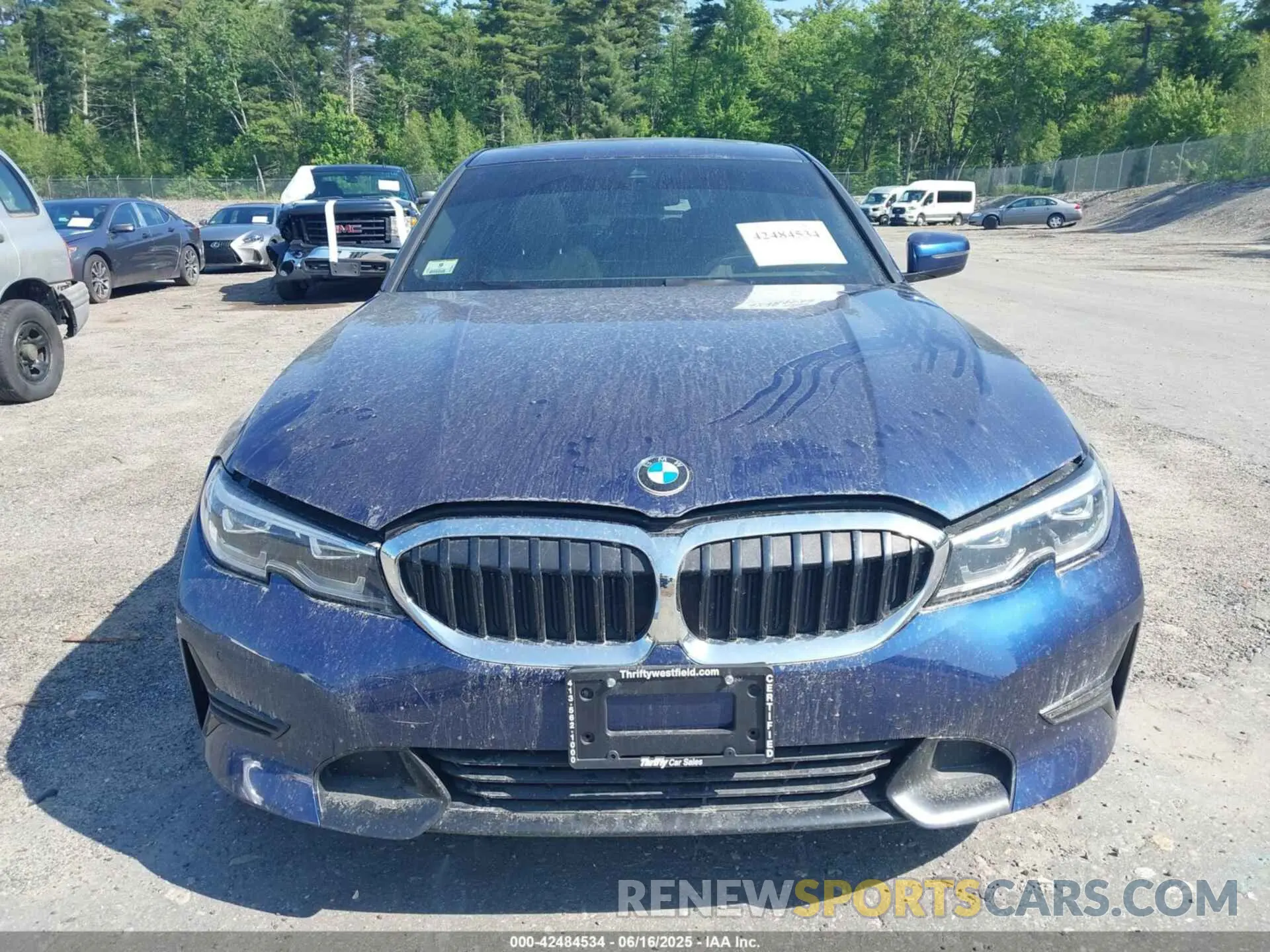 13 fotografías del automóvil dañado 3MW5R7J01L8B09898 BMW 330I 2020
