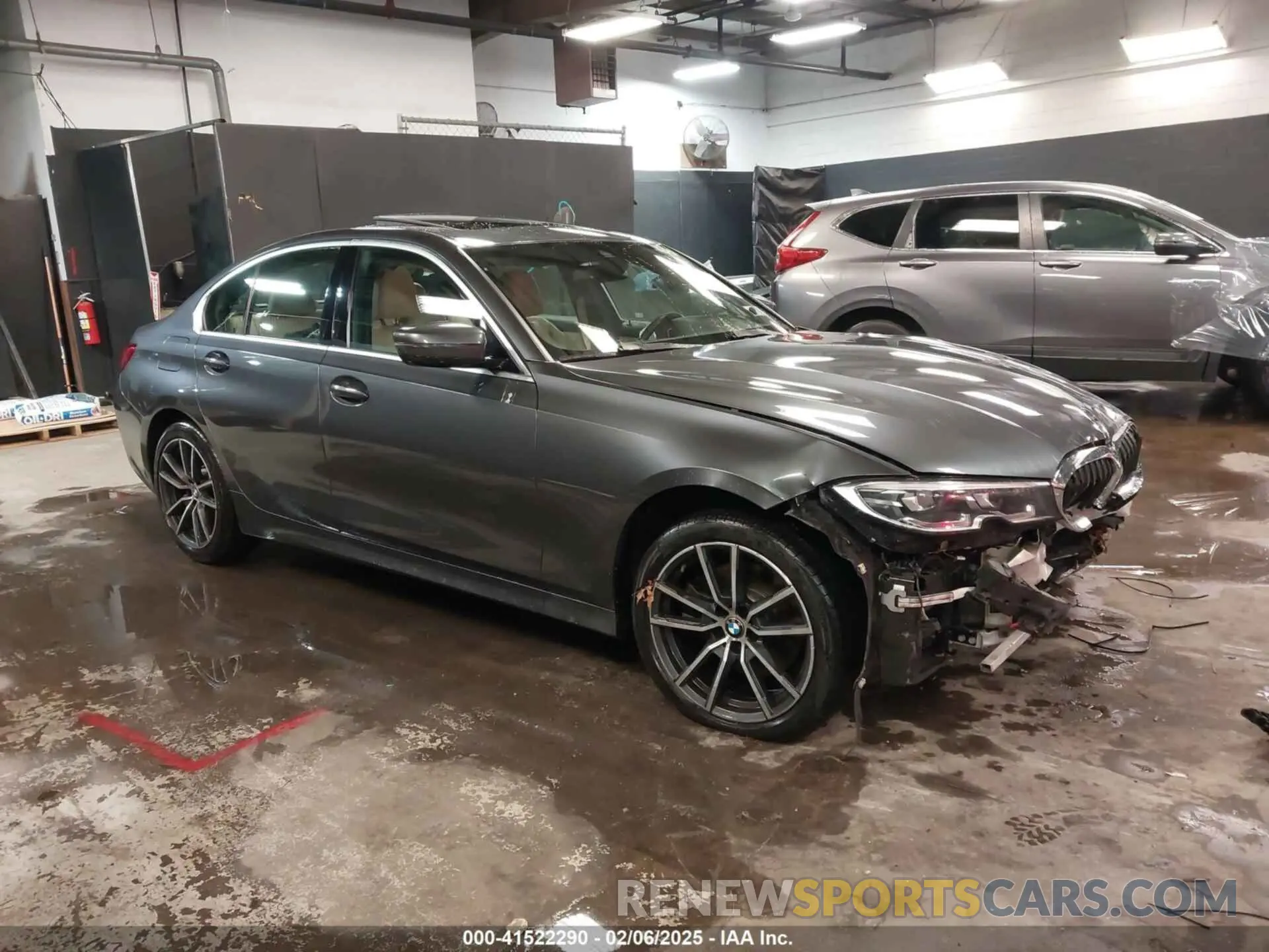 1 fotografías del automóvil dañado 3MW5R7J01L8B17306 BMW 330I 2020