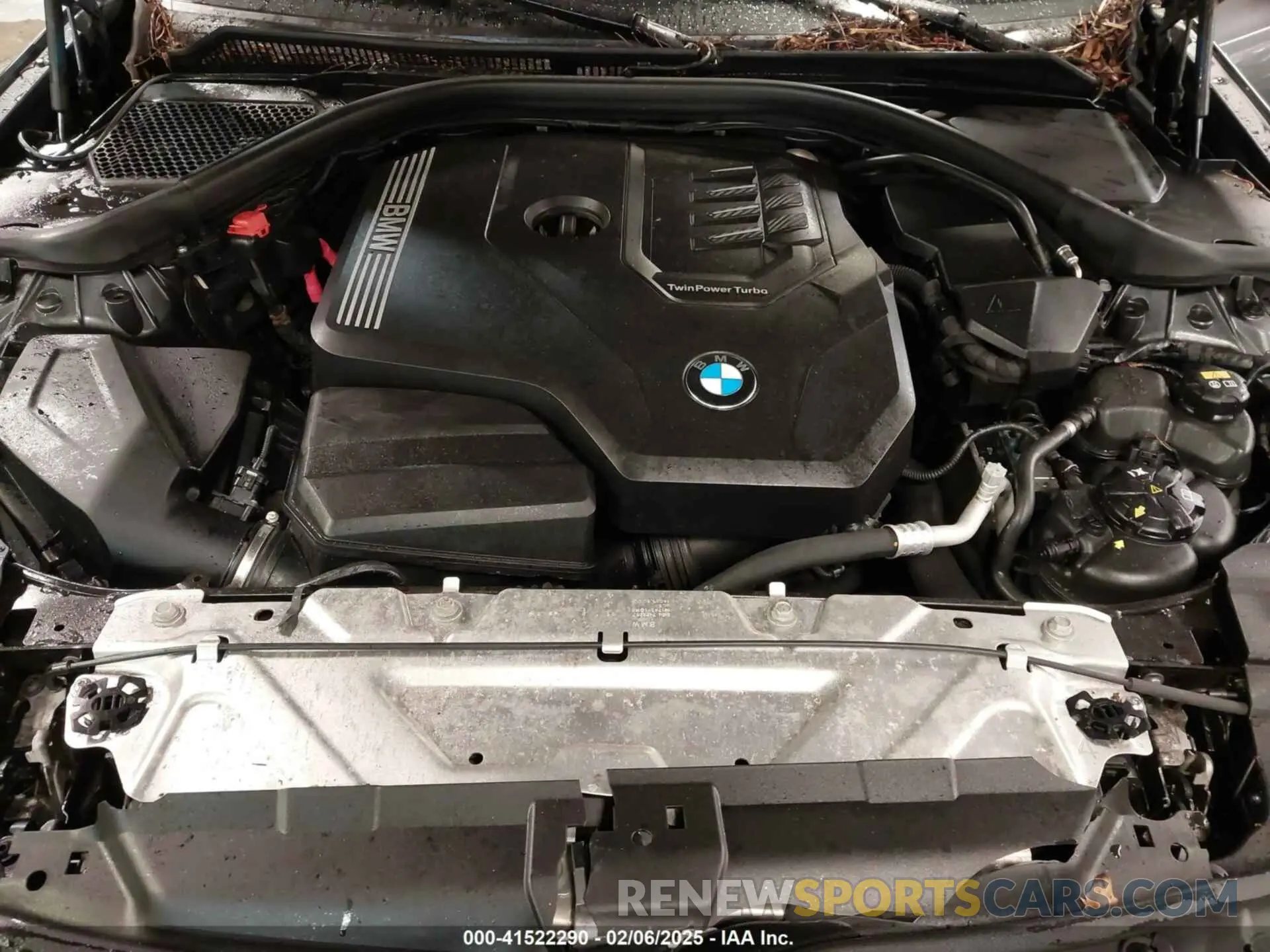 10 fotografías del automóvil dañado 3MW5R7J01L8B17306 BMW 330I 2020