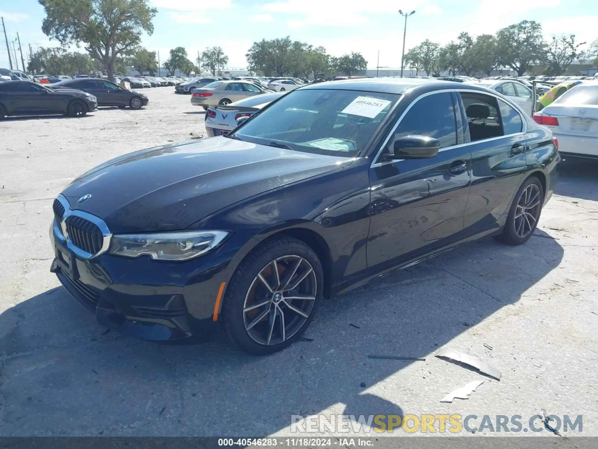2 fotografías del automóvil dañado 3MW5R7J02L8B22935 BMW 330I 2020