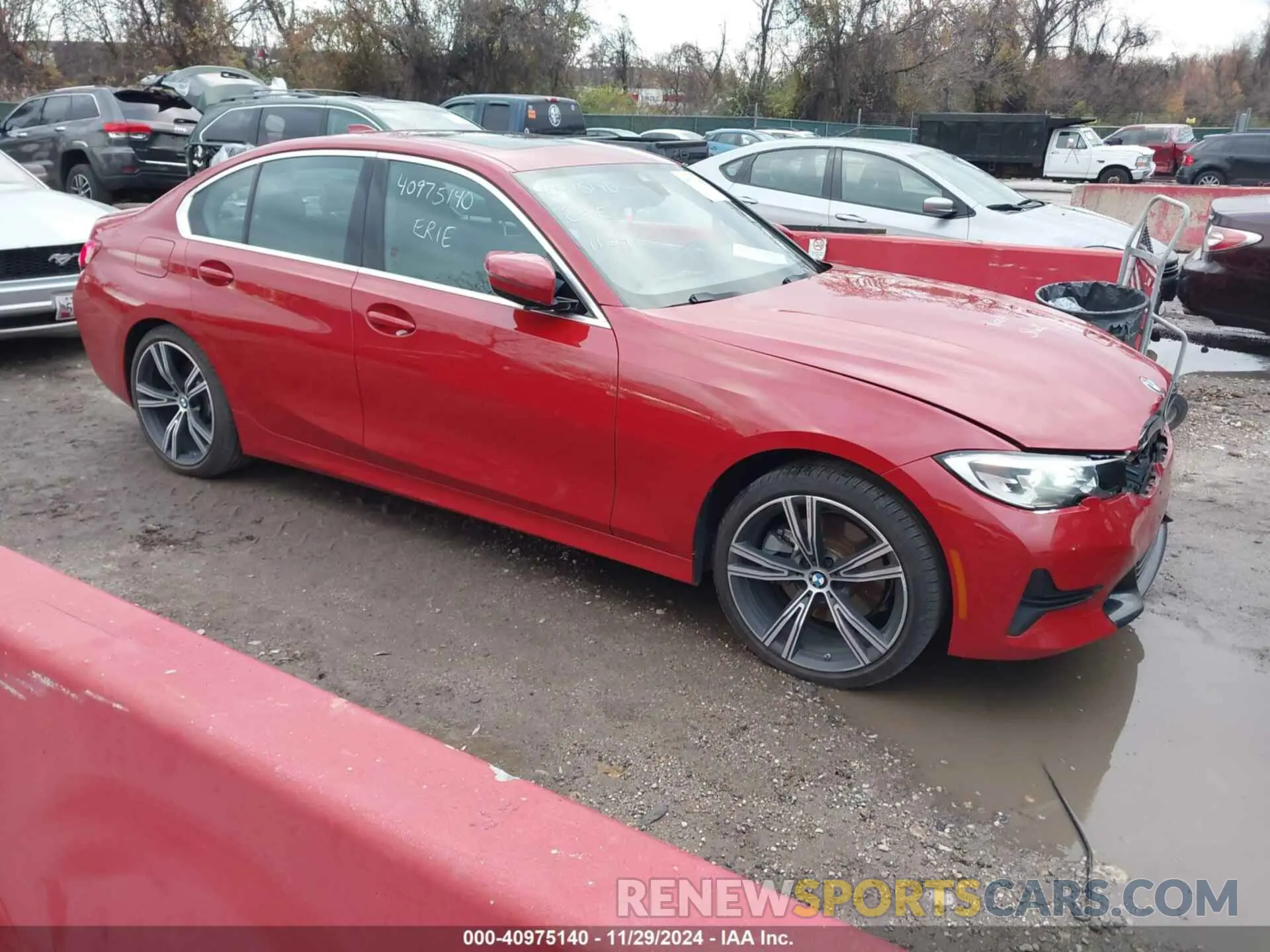 1 fotografías del automóvil dañado 3MW5R7J04L8B44807 BMW 330I 2020