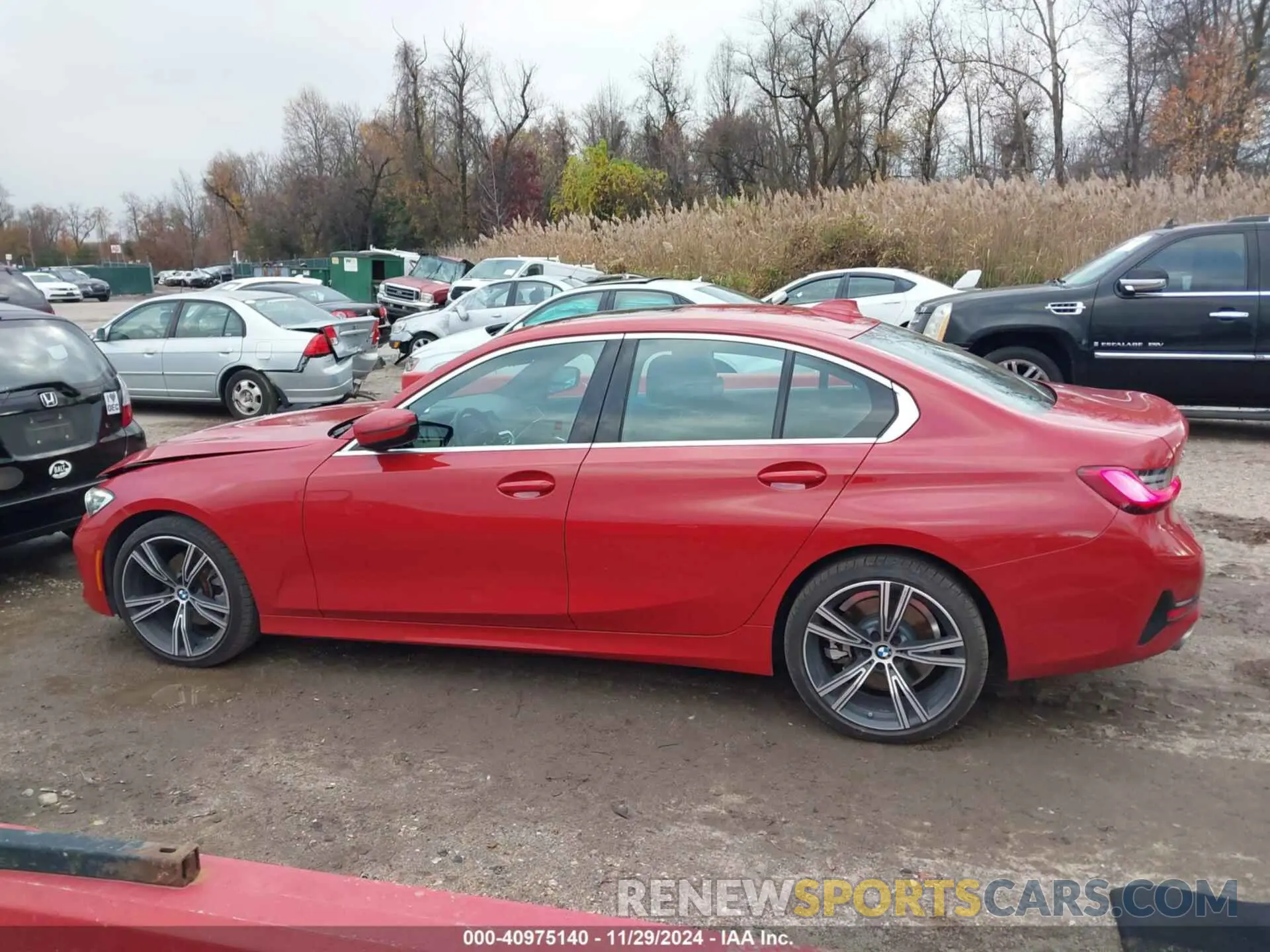 14 fotografías del automóvil dañado 3MW5R7J04L8B44807 BMW 330I 2020
